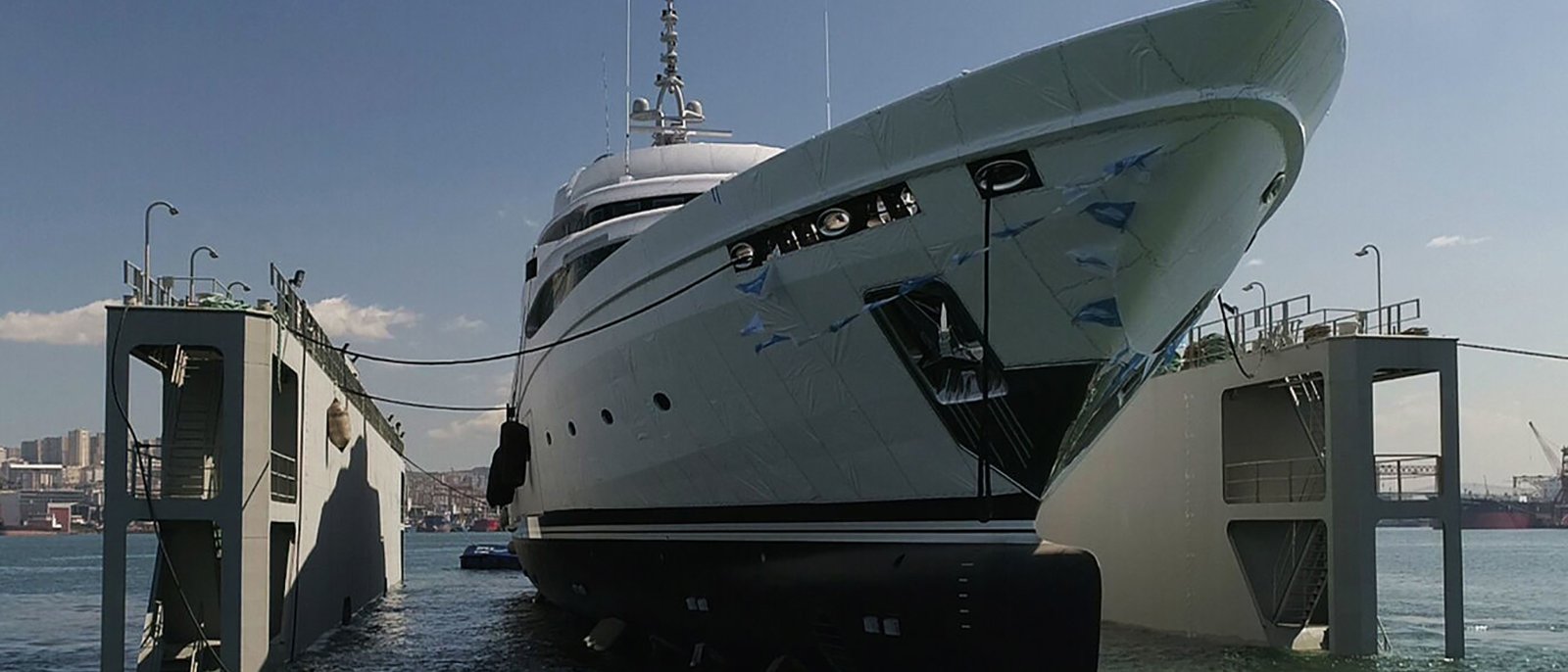 Victoria, 71m new build superyacht, built by AES Yacht, designed by H2 Yacht Design