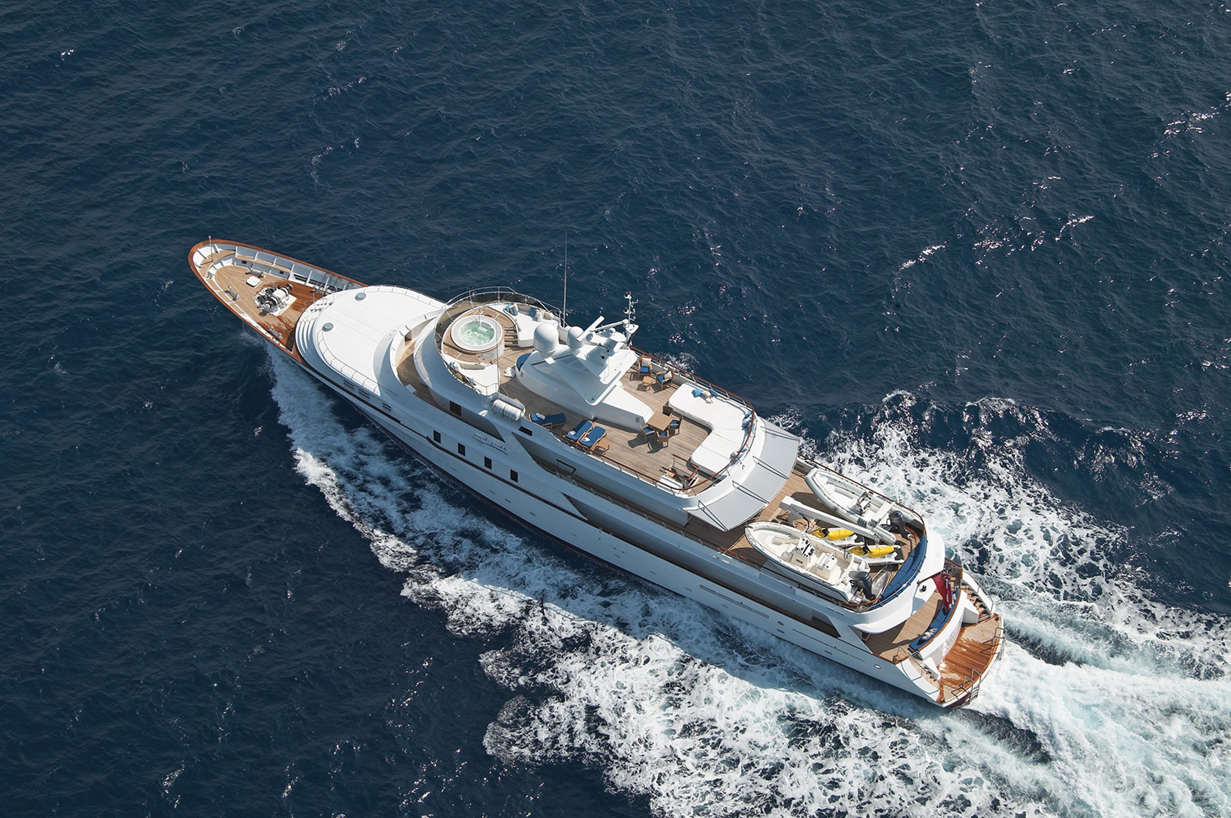 Mary Jean, 49m superyacht refit, built by Astilleros, designed by H2 Yacht Design — photograph 4