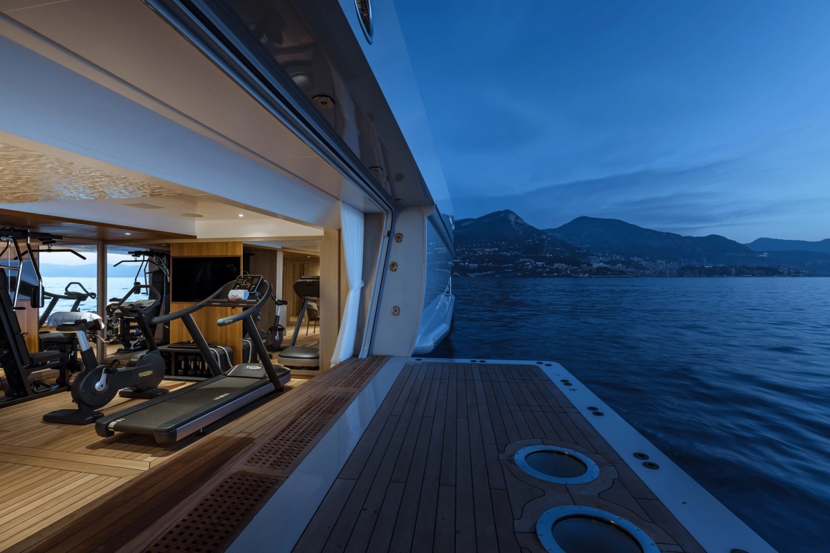 Victorious, 85m new build superyacht, built by AKYACHT, designed by H2 Yacht Design — photograph 9