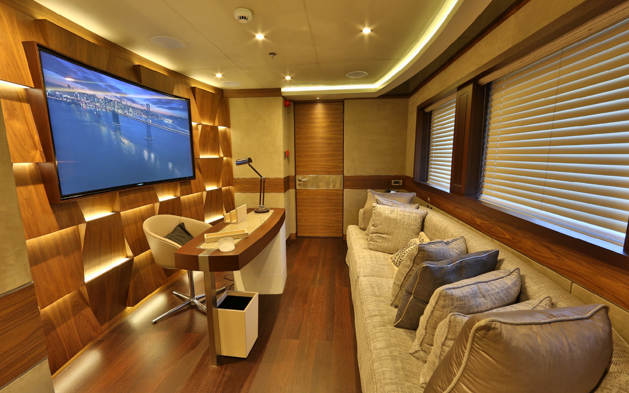 Giaola Lu, 47m new build superyacht, built by Bilgin Yachts, designed by H2 Yacht Design — photograph 19
