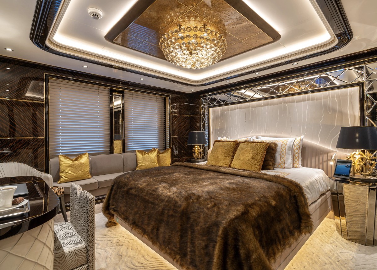 Leona, 80m new build superyacht, built by Bilgin Yachts, designed by H2 Yacht Design — photograph 18