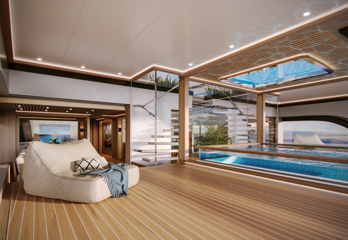 CASA, 80m superyacht concept, designed by H2 Yacht Design — photograph 11