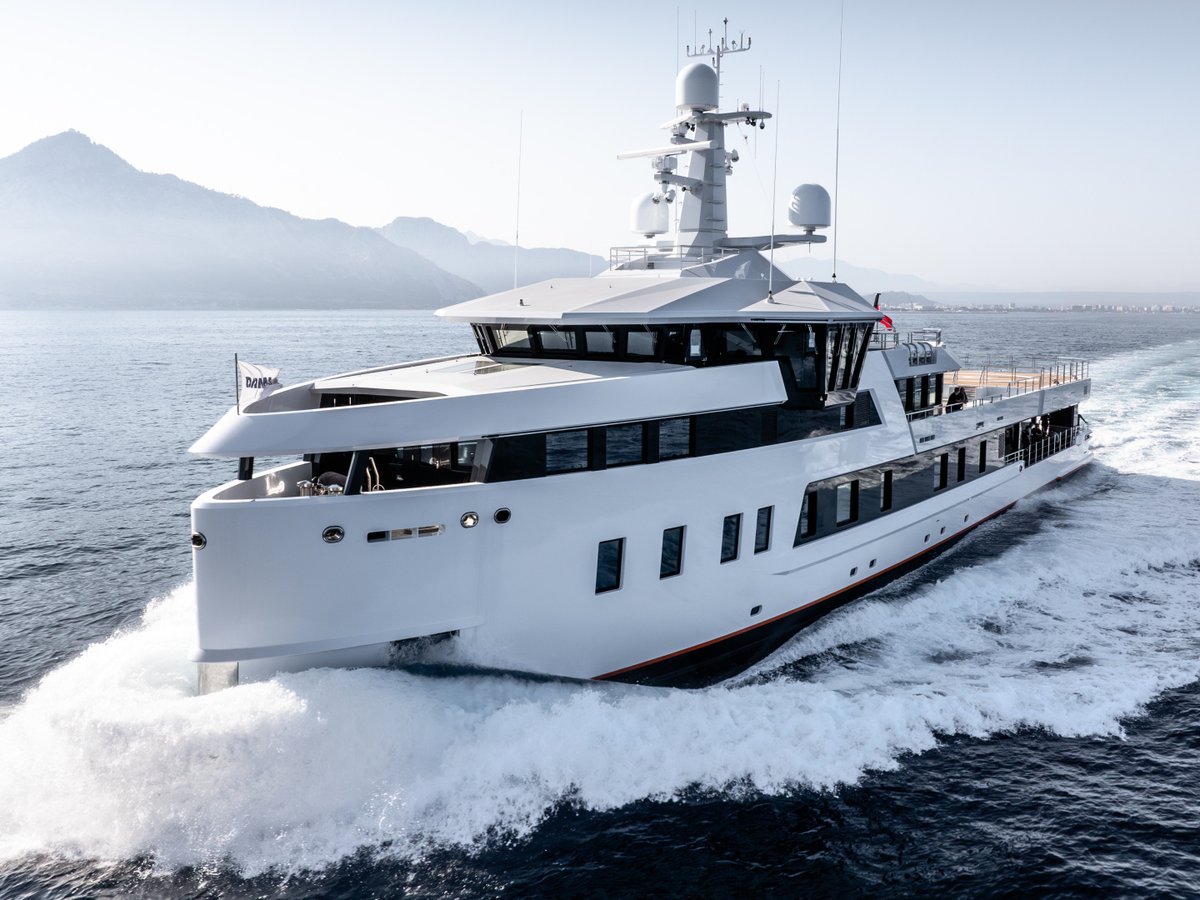 After You, 60m new build superyacht, built by Damen Yachting, designed by H2 Yacht Design — photograph 1