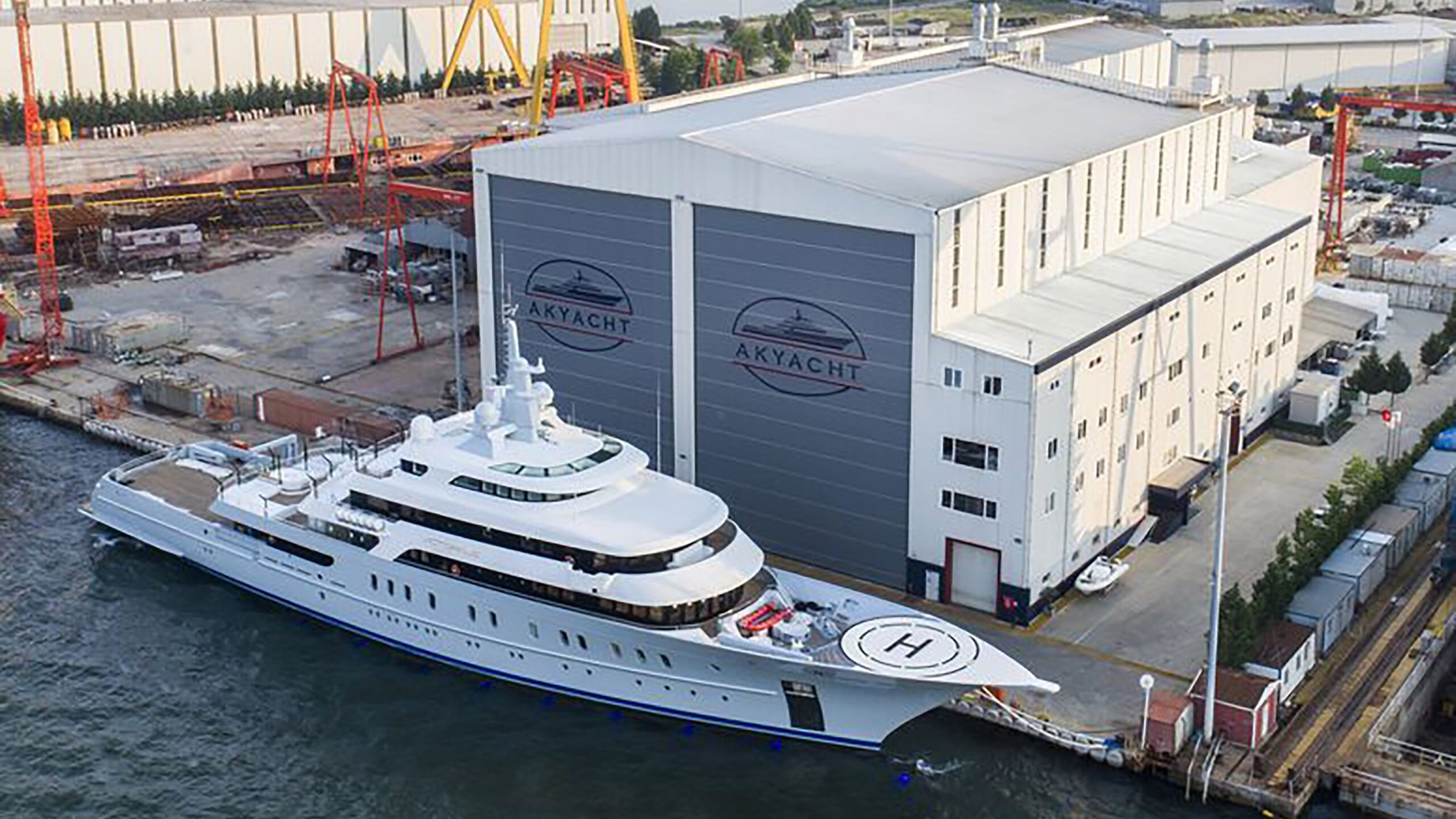 AKYACHT launches 85m explorer superyacht Victorious in Turkey