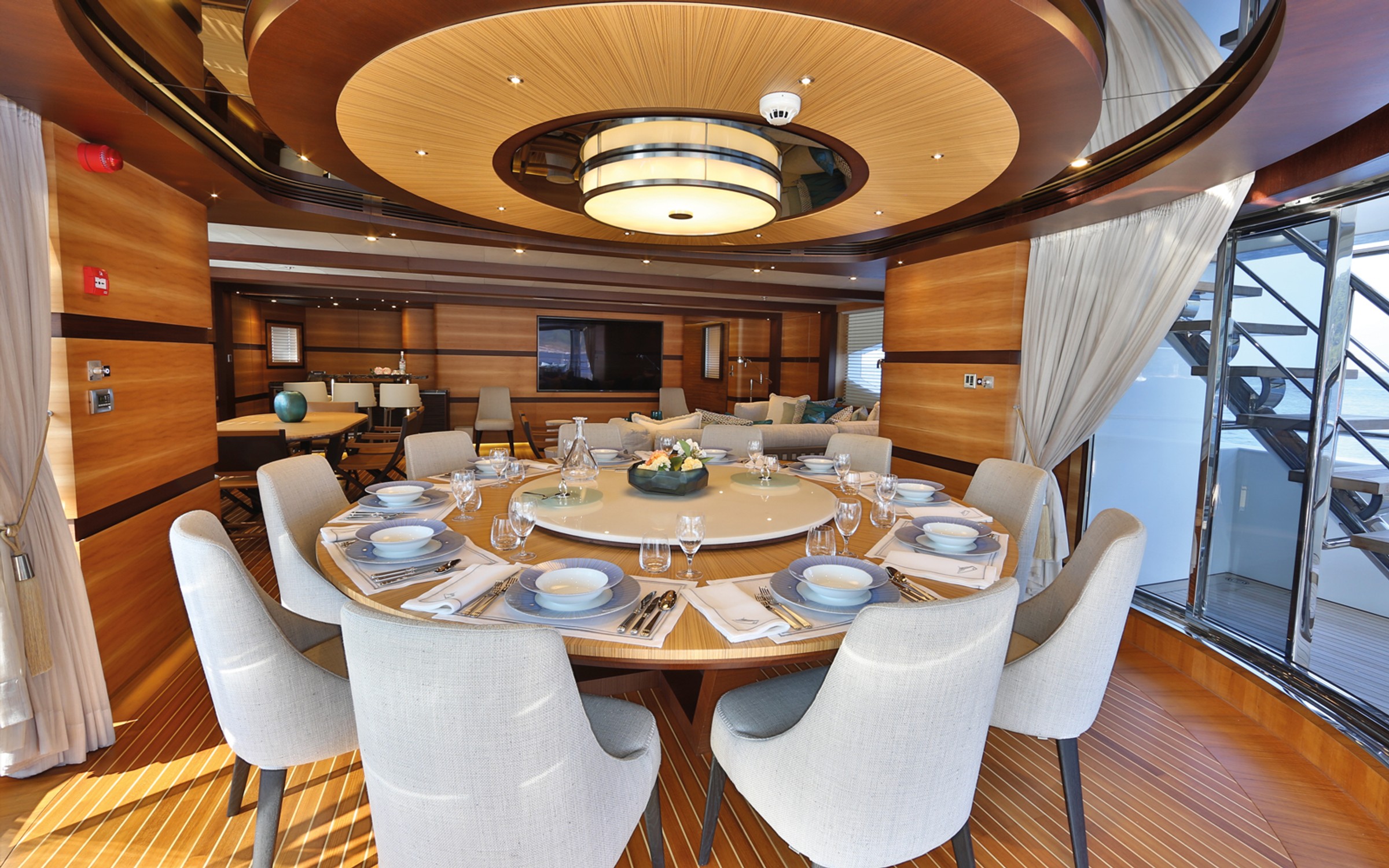 Giaola Lu, 47m new build superyacht, built by Bilgin Yachts, designed by H2 Yacht Design — photograph 16