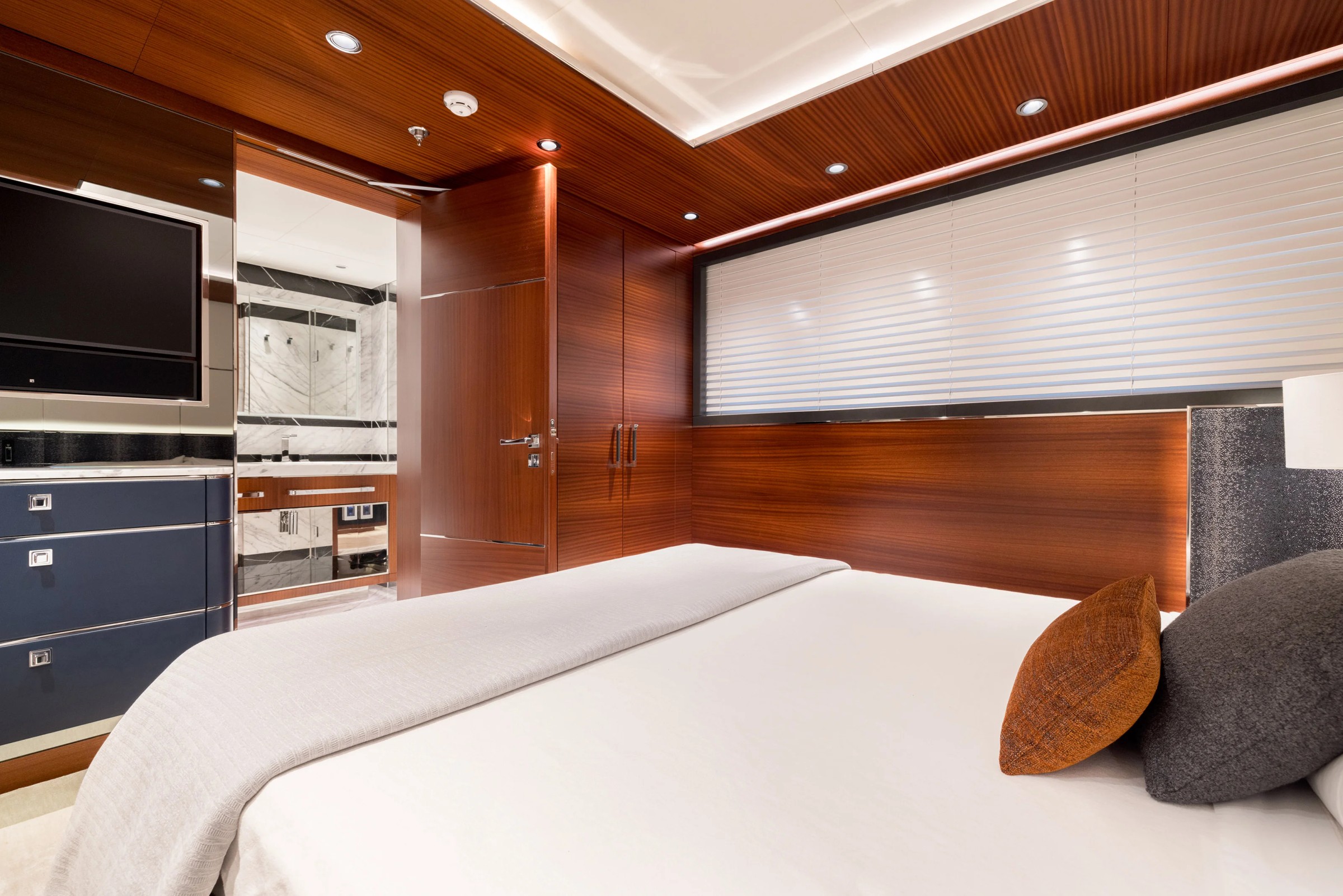 Danzante Bay, 50m new build superyacht, built by Crescent Custom Yachts, designed by H2 Yacht Design — photograph 16