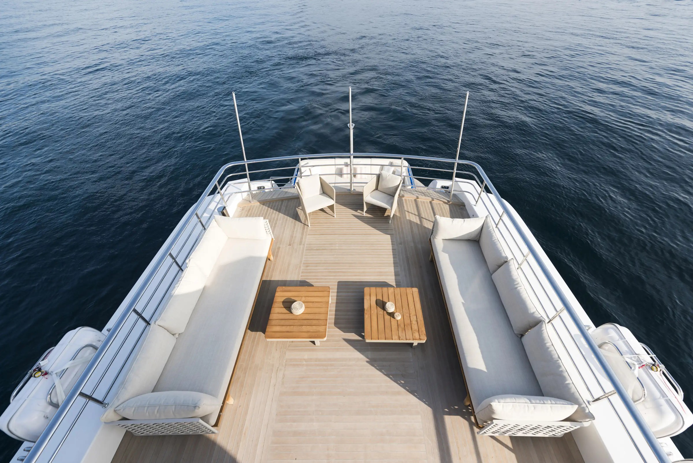 Piccolo, 38m new build superyacht, built by Alpha Custom Yacht, designed by H2 Yacht Design — photograph 13