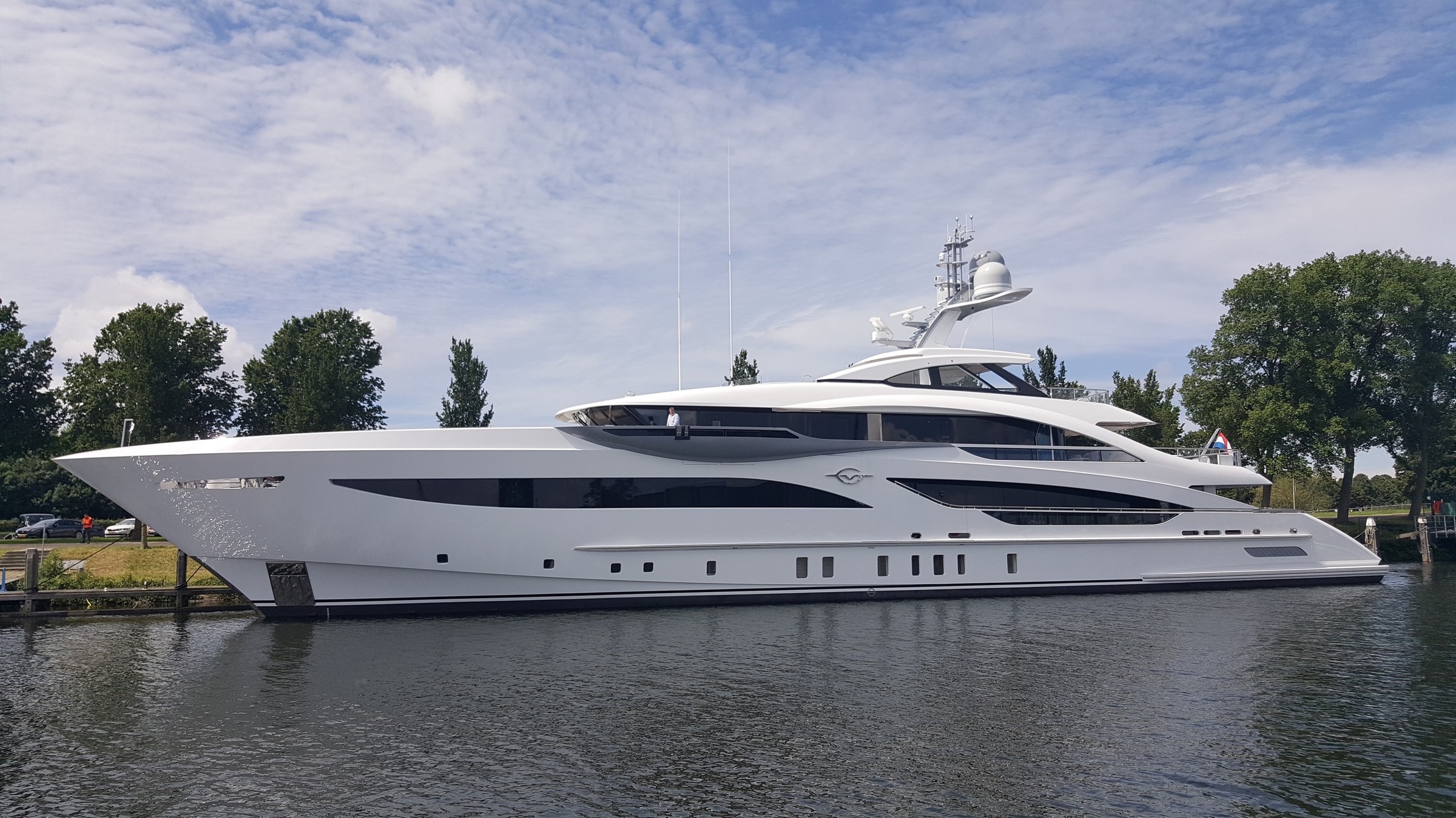 Galvas, 56m new build superyacht, built by Heesen Yachts, designed by H2 Yacht Design