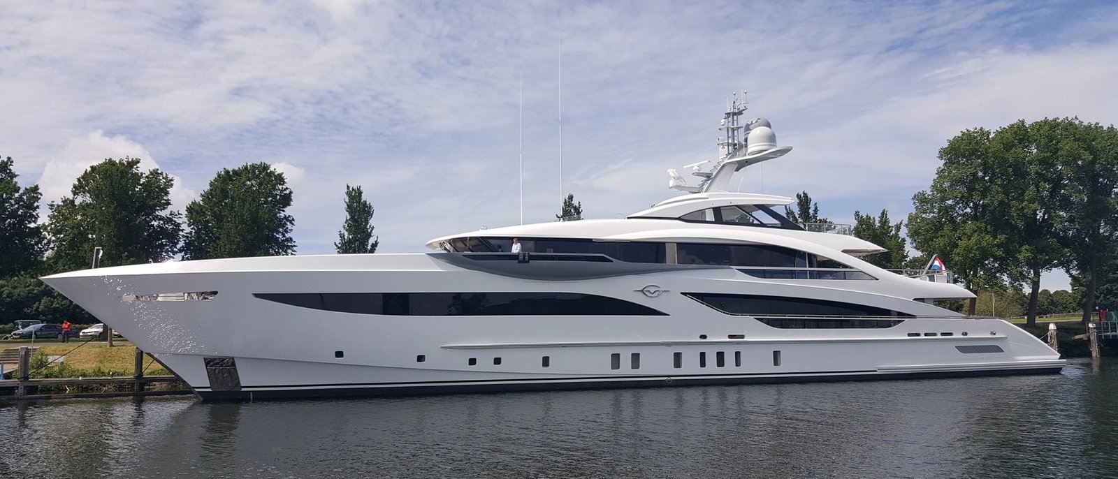 Galvas, 56m new build superyacht, built by Heesen Yachts, designed by H2 Yacht Design