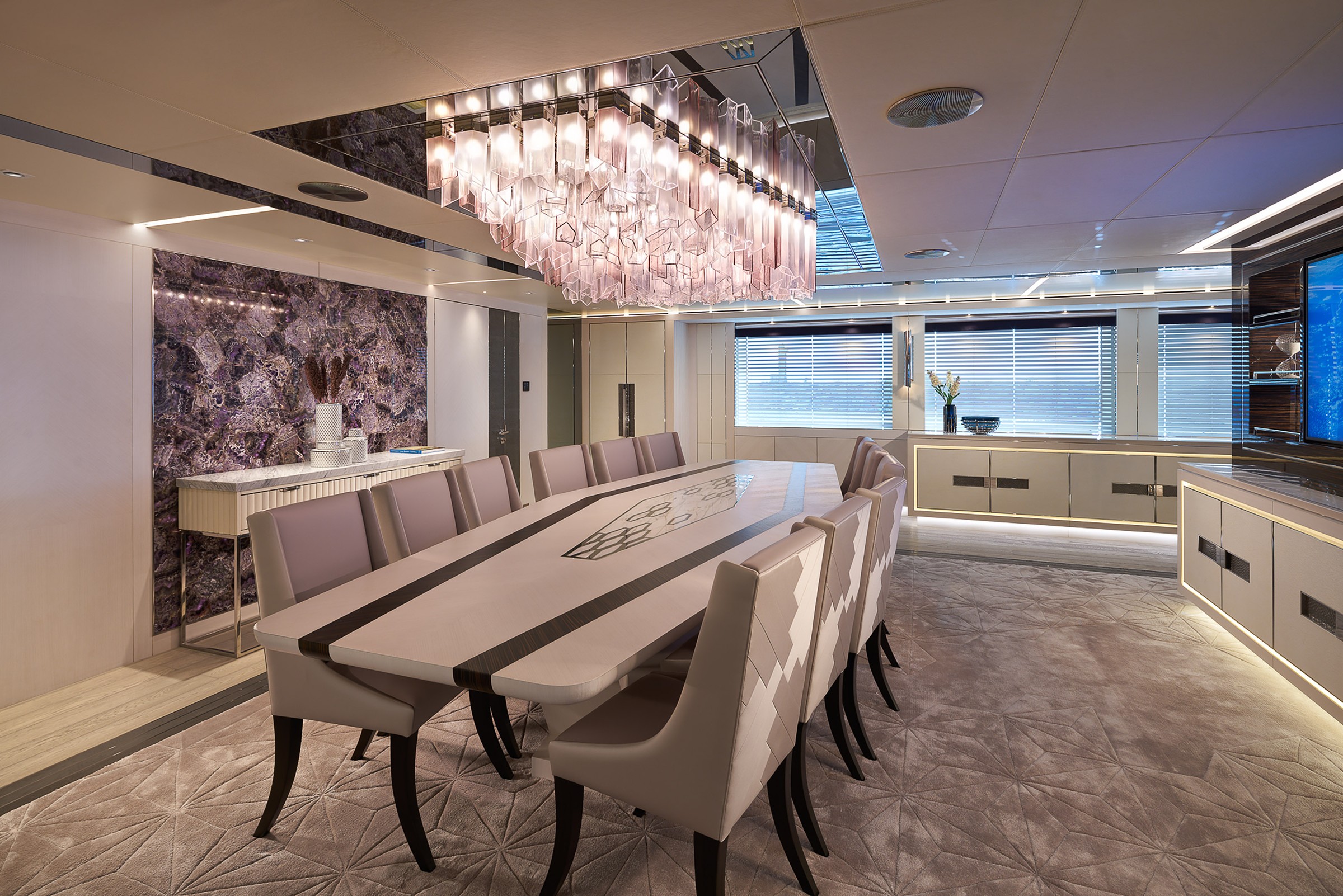 Tatiana, 80m new build superyacht, built by Bilgin Yachts, designed by H2 Yacht Design — photograph 4