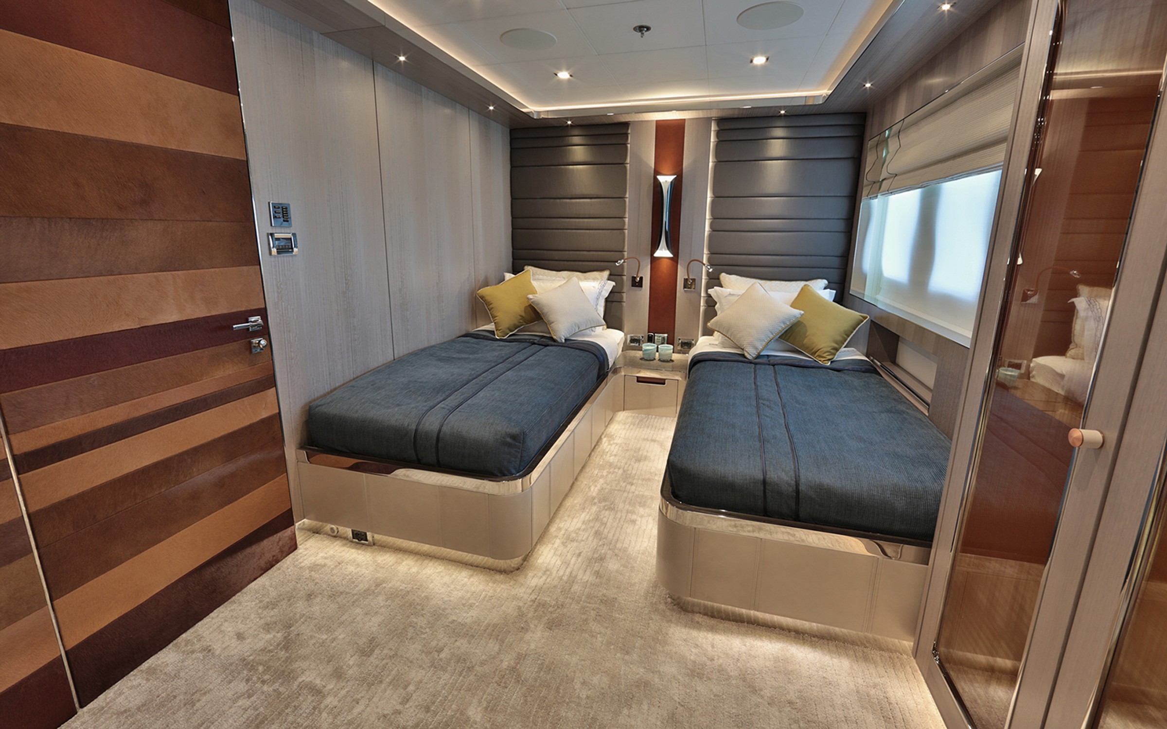 Nerissa, 47.5m new build superyacht, built by Bilgin Yachts, designed by H2 Yacht Design — photograph 4