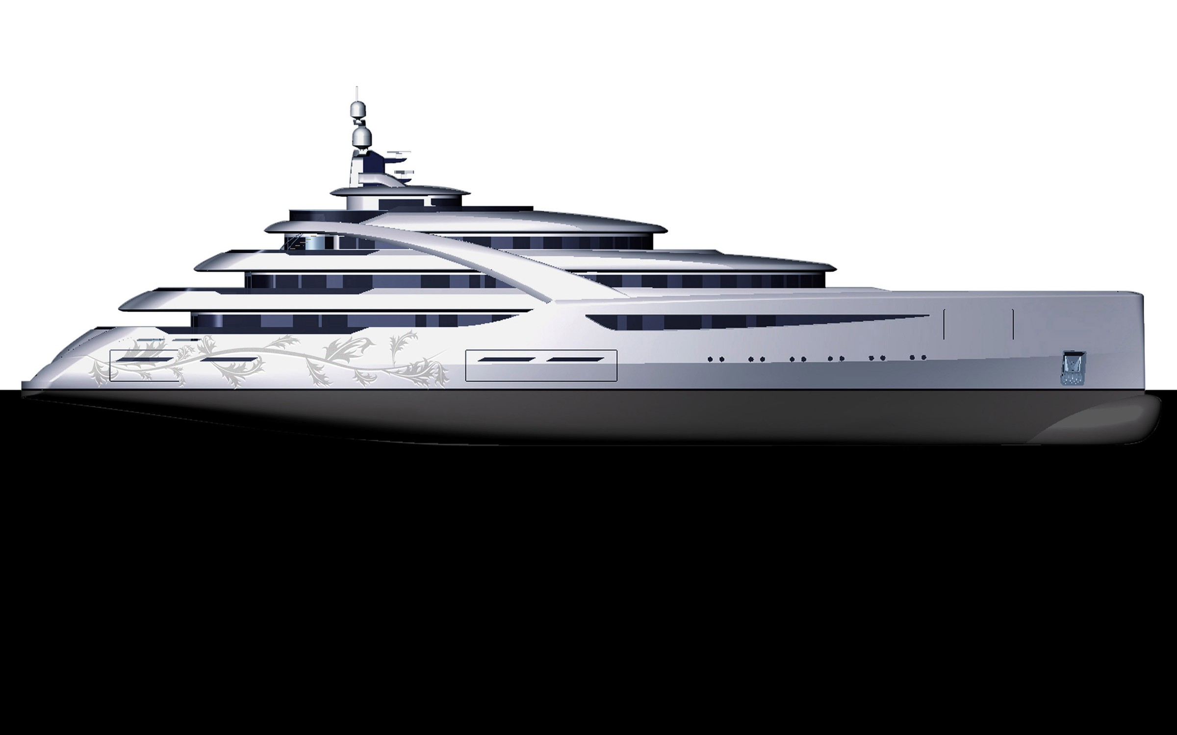 Icon Yachts, 85.00m superyacht concept, designed by H2 Yacht Design — photograph 13