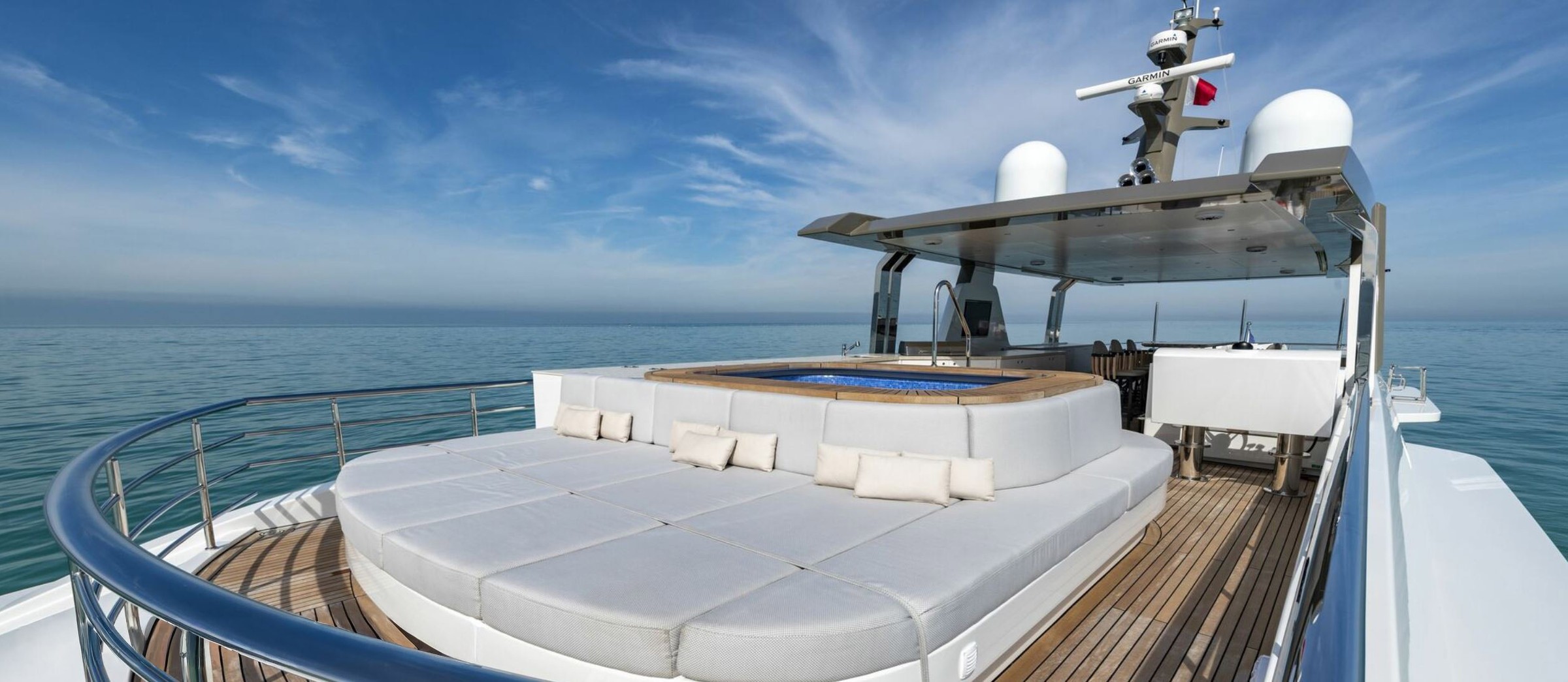 Drako, 38m new build superyacht, built by Alpha Custom Yachts, designed by H2 Yacht Design — photograph 7