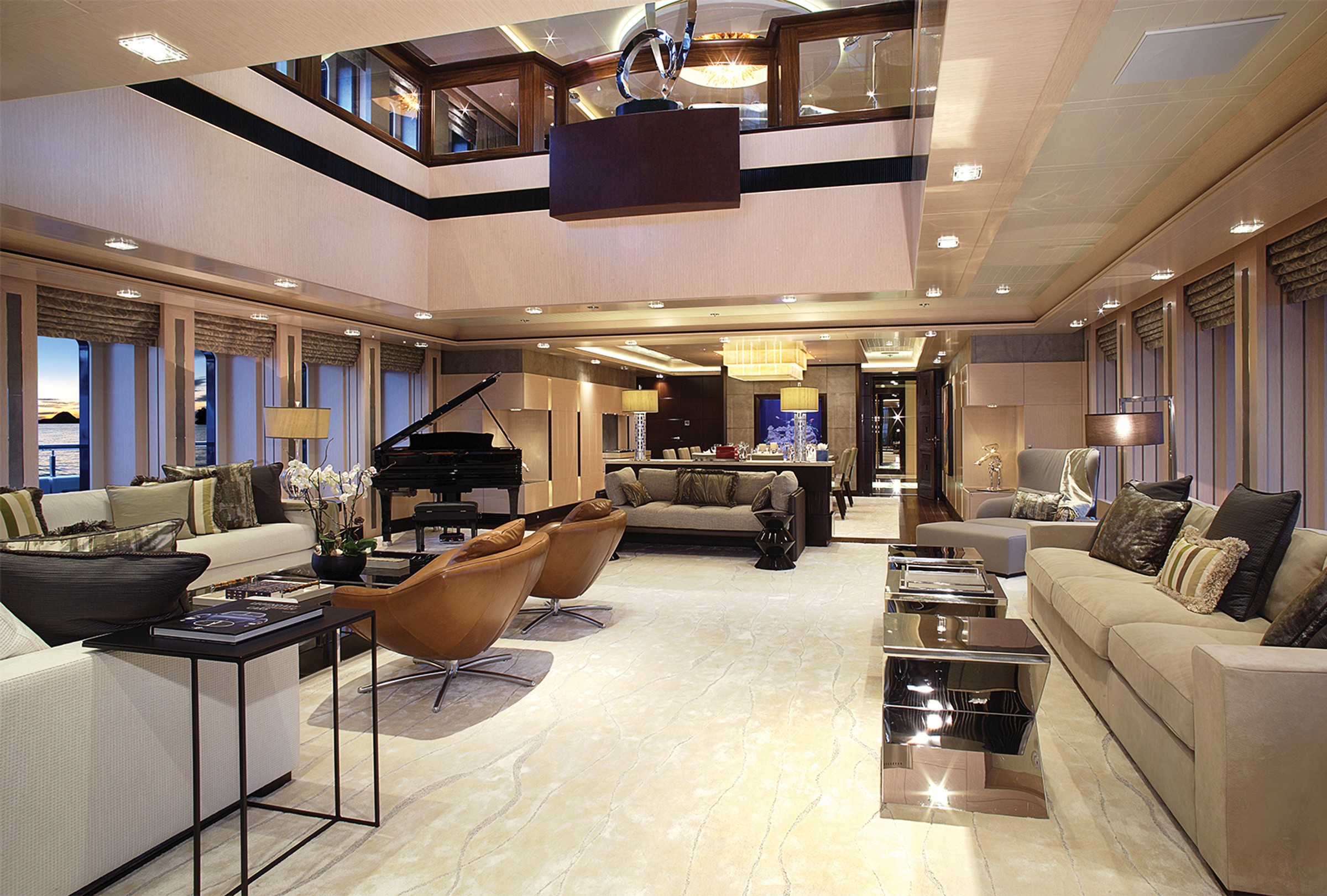 Vicky, 72.4m new build superyacht, built by Proteksan, designed by H2 Yacht Design — photograph 16