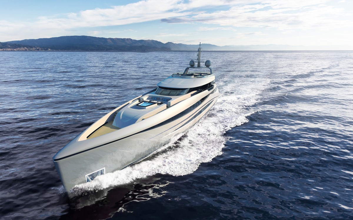 Elara, 50m superyacht concept, designed by H2 Yacht Design — photograph 2