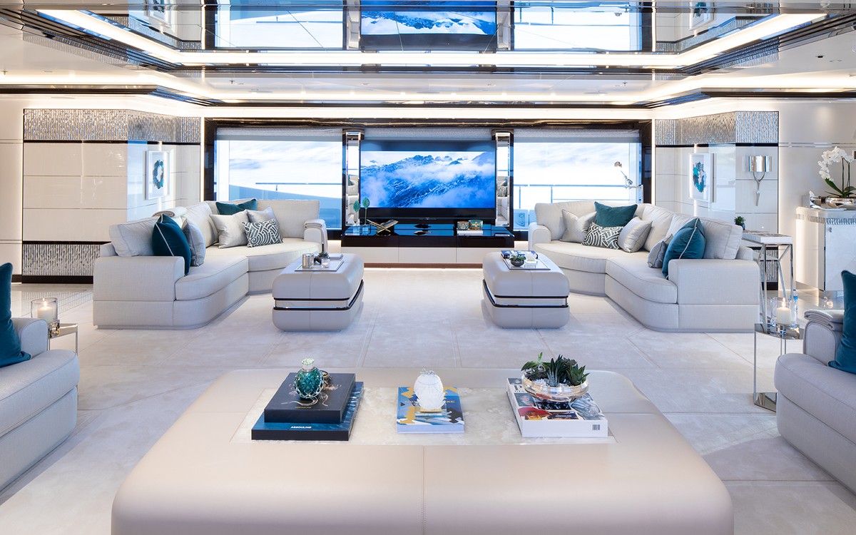 Go, 77m new build superyacht, built by Turquoise Yachts, designed by H2 Yacht Design — photograph 17