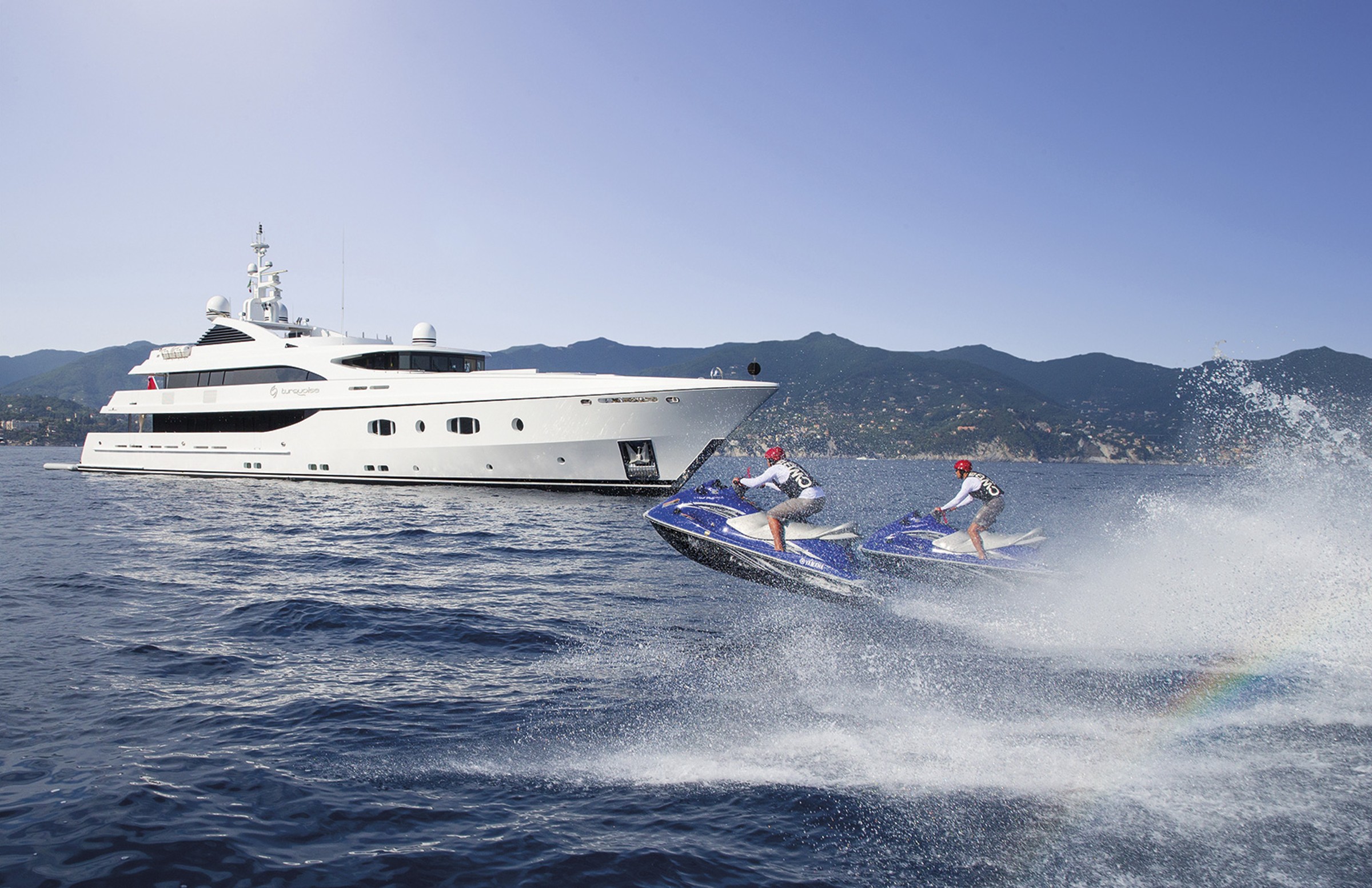 Turquoise, 55m superyacht refit, built by Amico, designed by H2 Yacht Design — photograph 1