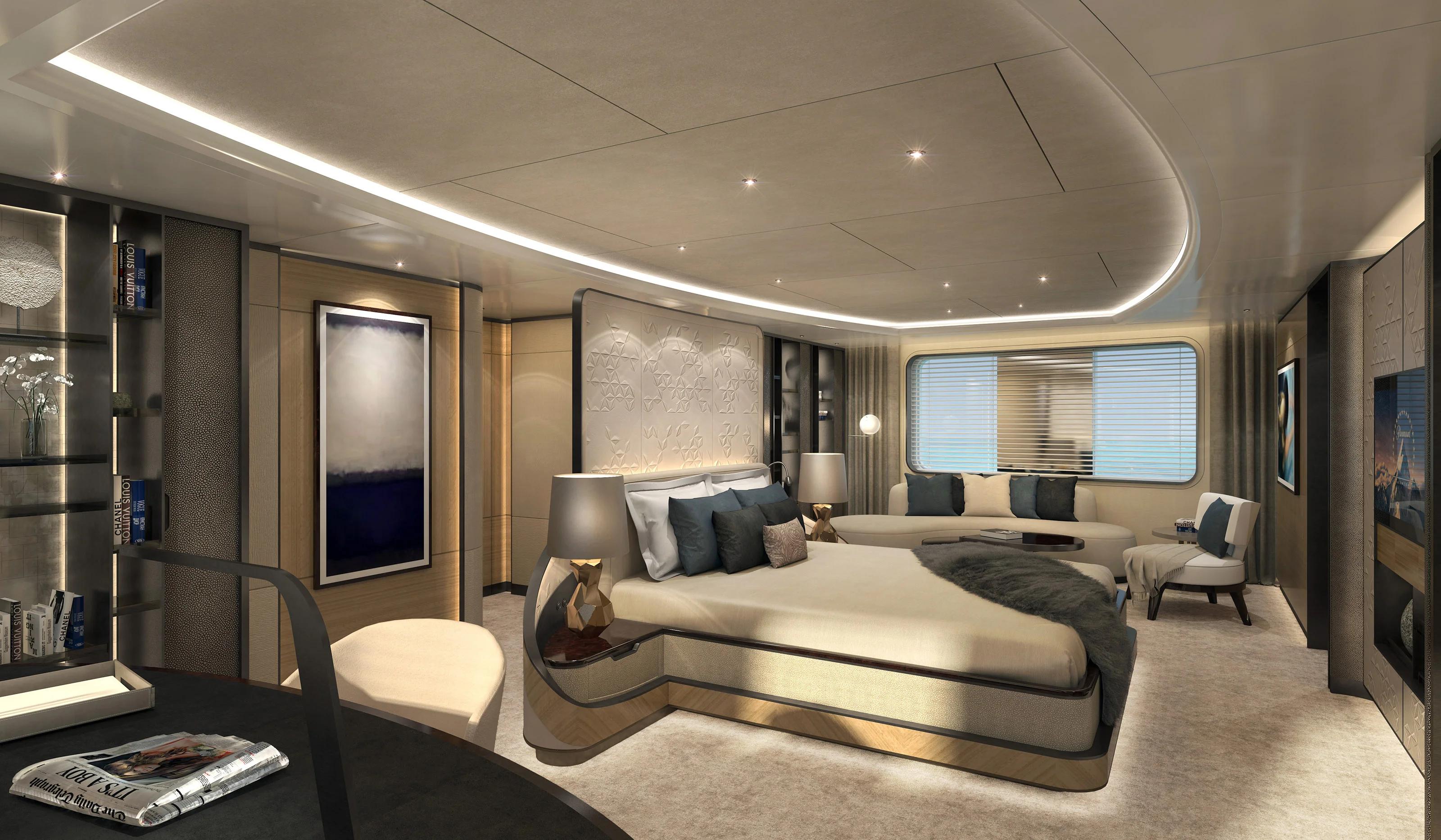 Sea Xplorer - Hull 2, 60m superyacht under construction, built by Damen, designed by H2 Yacht Design — photograph 2
