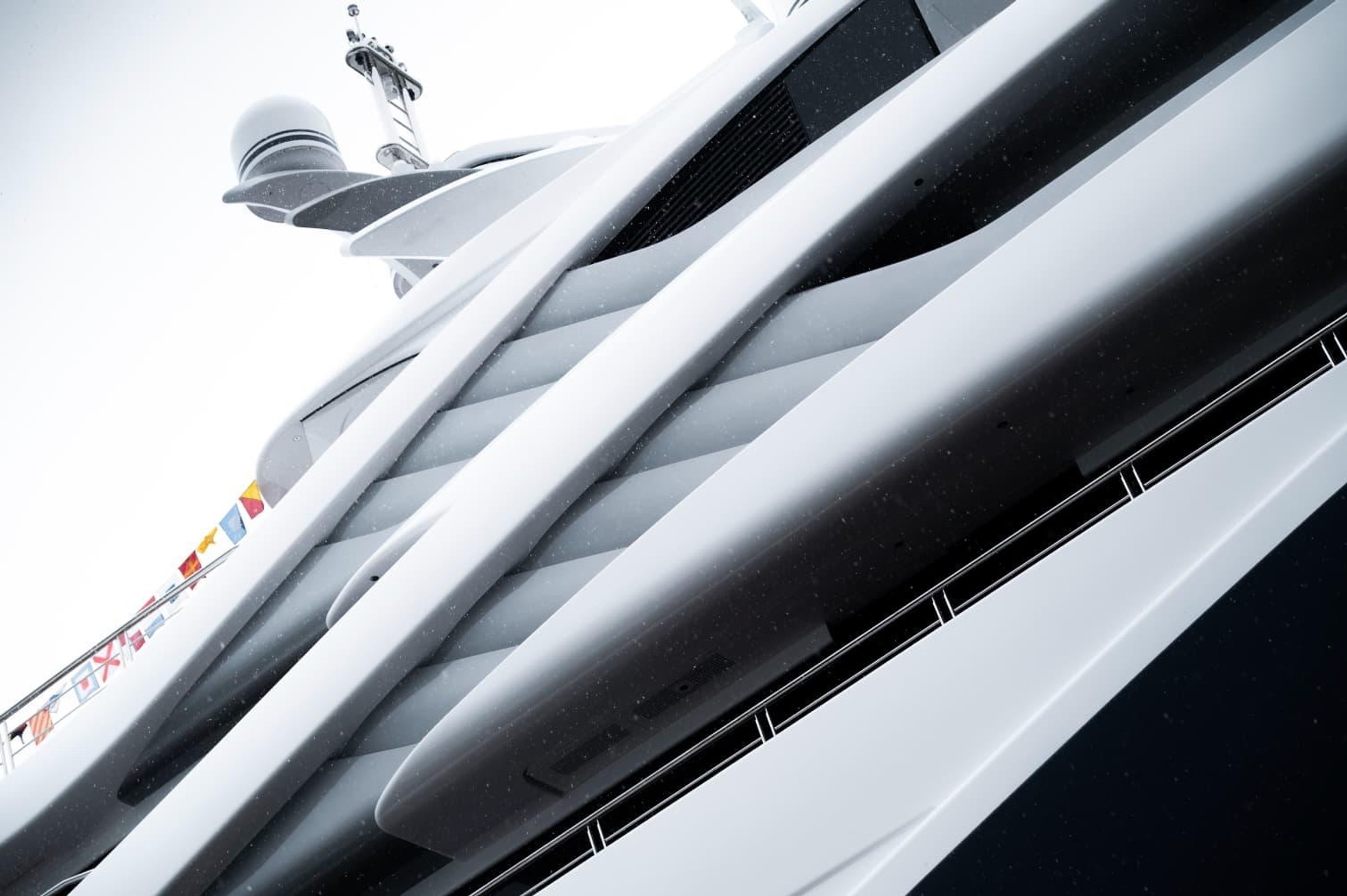 Angelique, 88m new build superyacht, built by Turquoise Yachts, designed by H2 Yacht Design — photograph 7