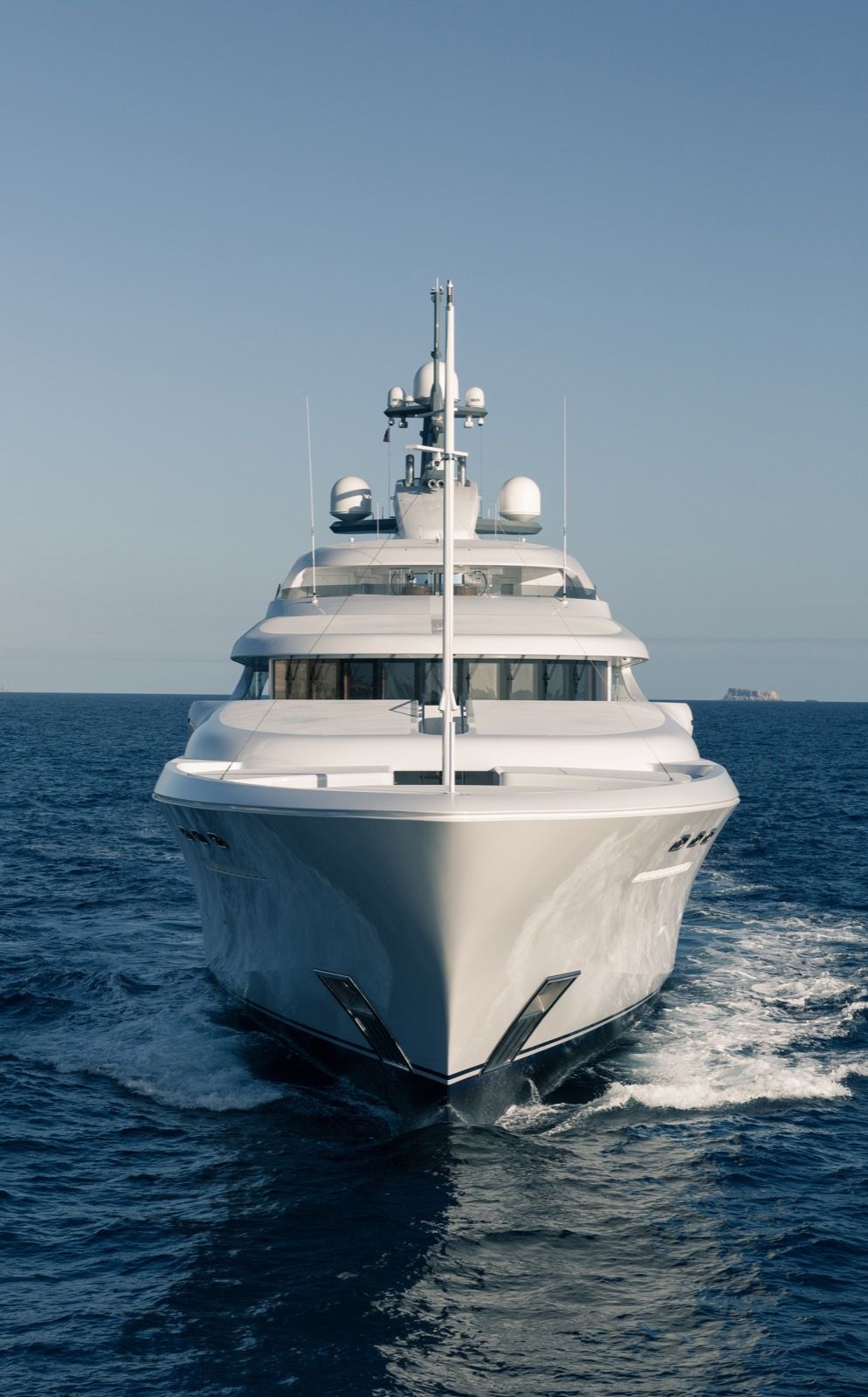 Graceful, 83m new build superyacht, built by Blohm+Voss, designed by H2 Yacht Design — photograph 2