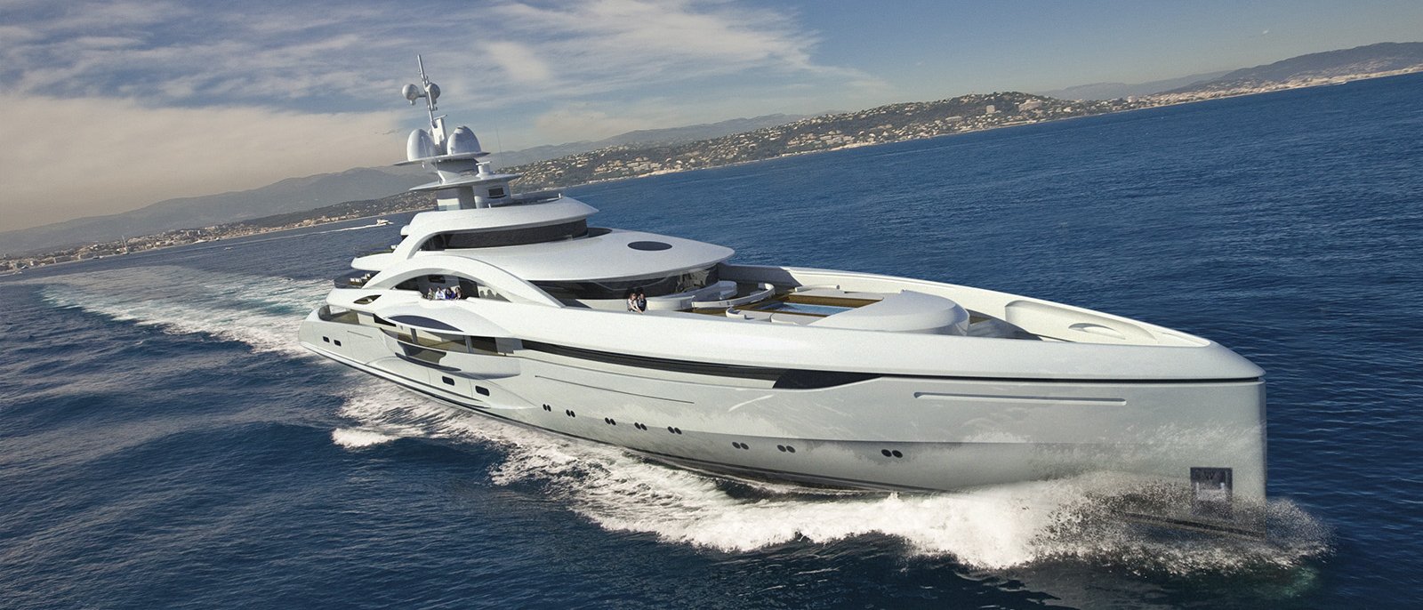 Mars, 90.00m superyacht concept, designed by H2 Yacht Design