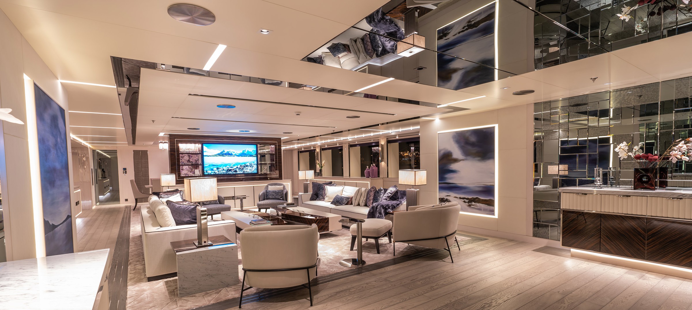 Tatiana, 80m new build superyacht, built by Bilgin Yachts, designed by H2 Yacht Design — photograph 1