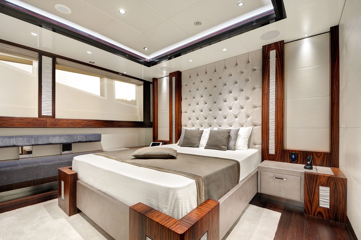 Victoria, 71m new build superyacht, built by AES Yacht, designed by H2 Yacht Design — photograph 6