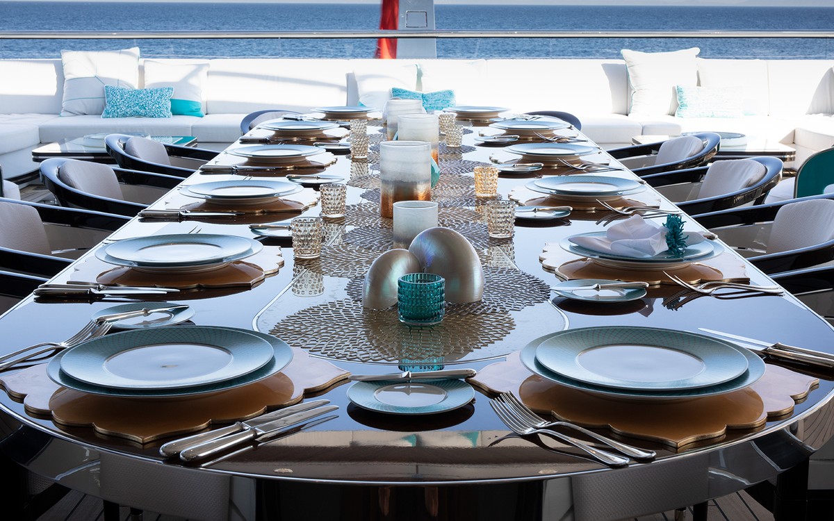 Go, 77m new build superyacht, built by Turquoise Yachts, designed by H2 Yacht Design — photograph 11