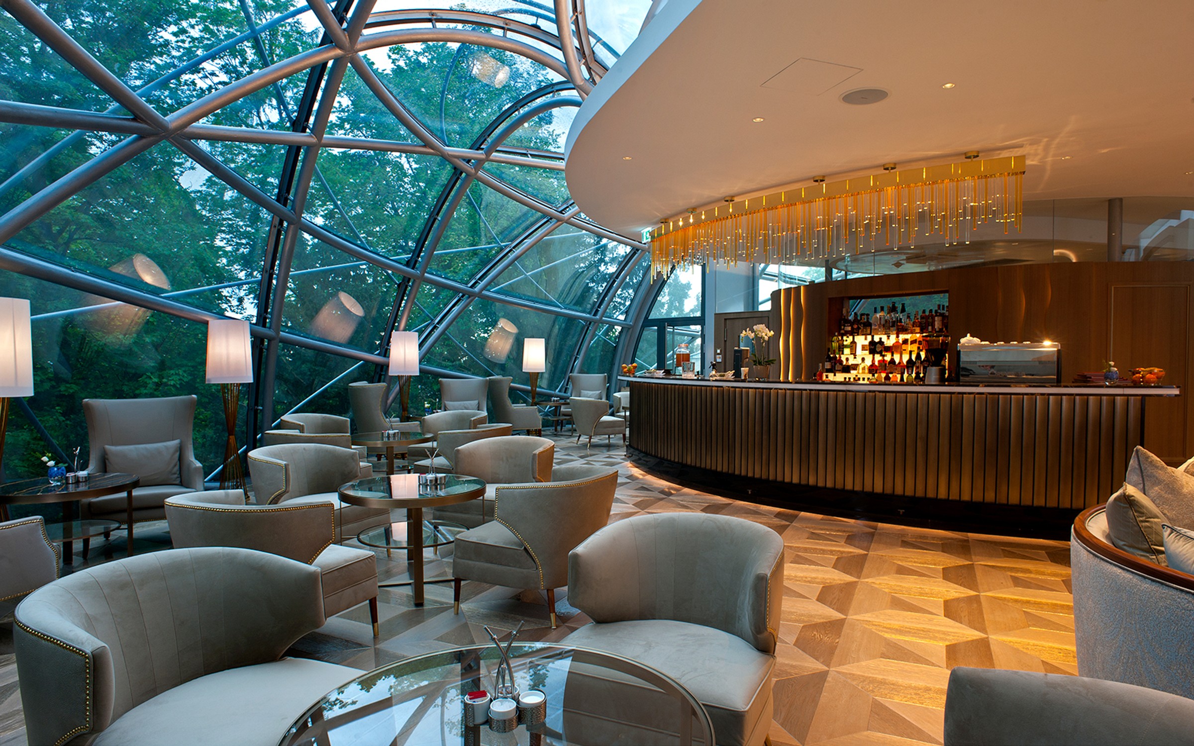Hotel Schloss Monchstein – The Glass Garden, superyacht, designed by H2 Yacht Design — photograph 1