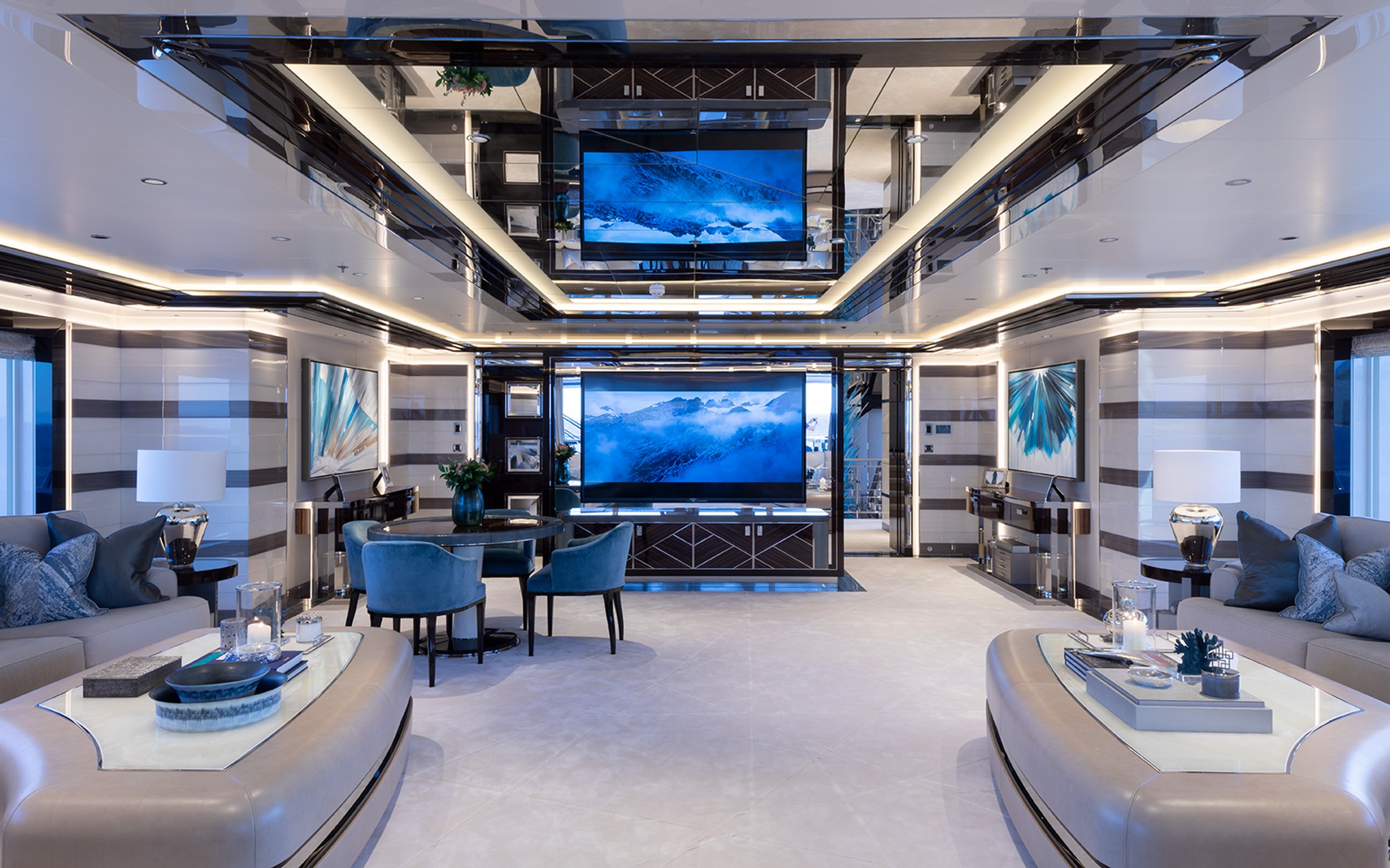 Go, 77m new build superyacht, built by Turquoise Yachts, designed by H2 Yacht Design — photograph 19