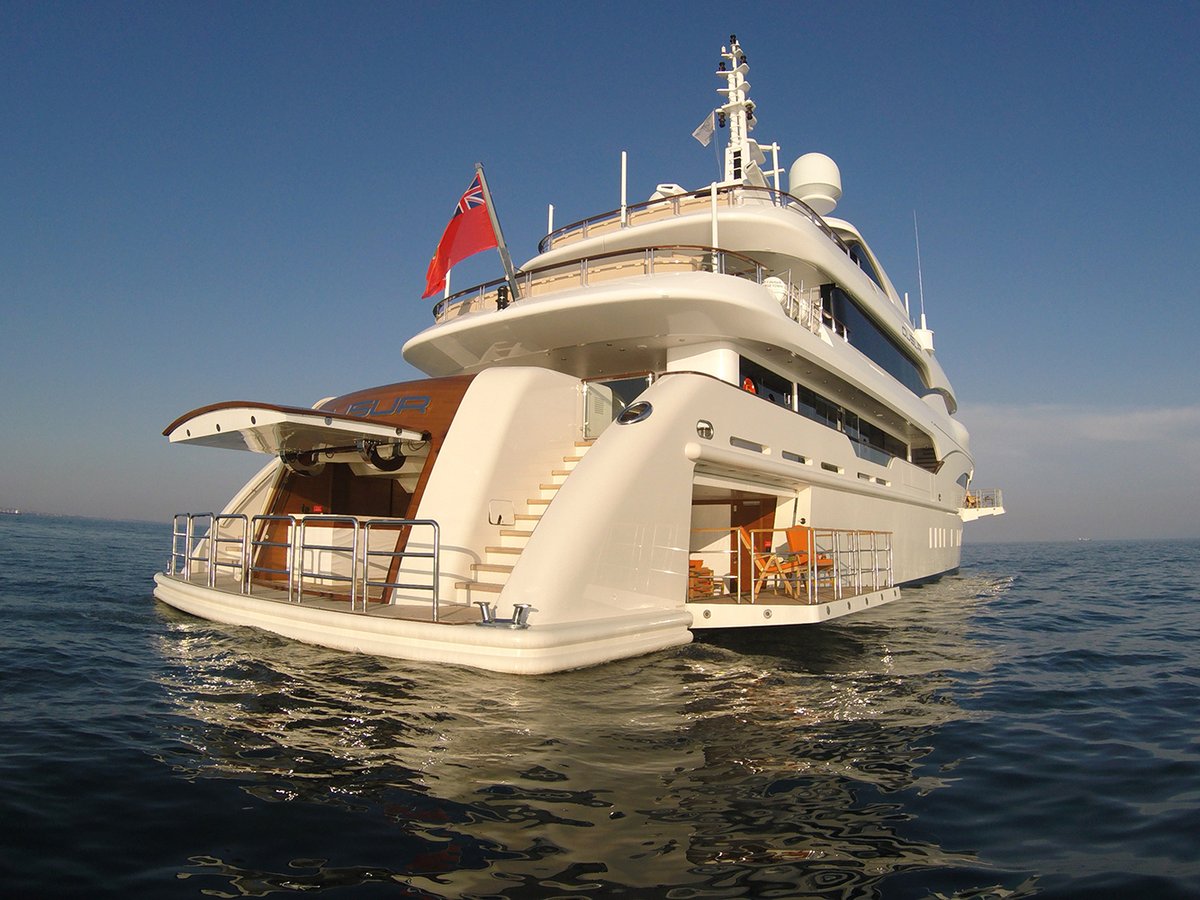 Dusur, 49.9m new build superyacht, built by Bilgin Yachts, designed by H2 Yacht Design — photograph 2
