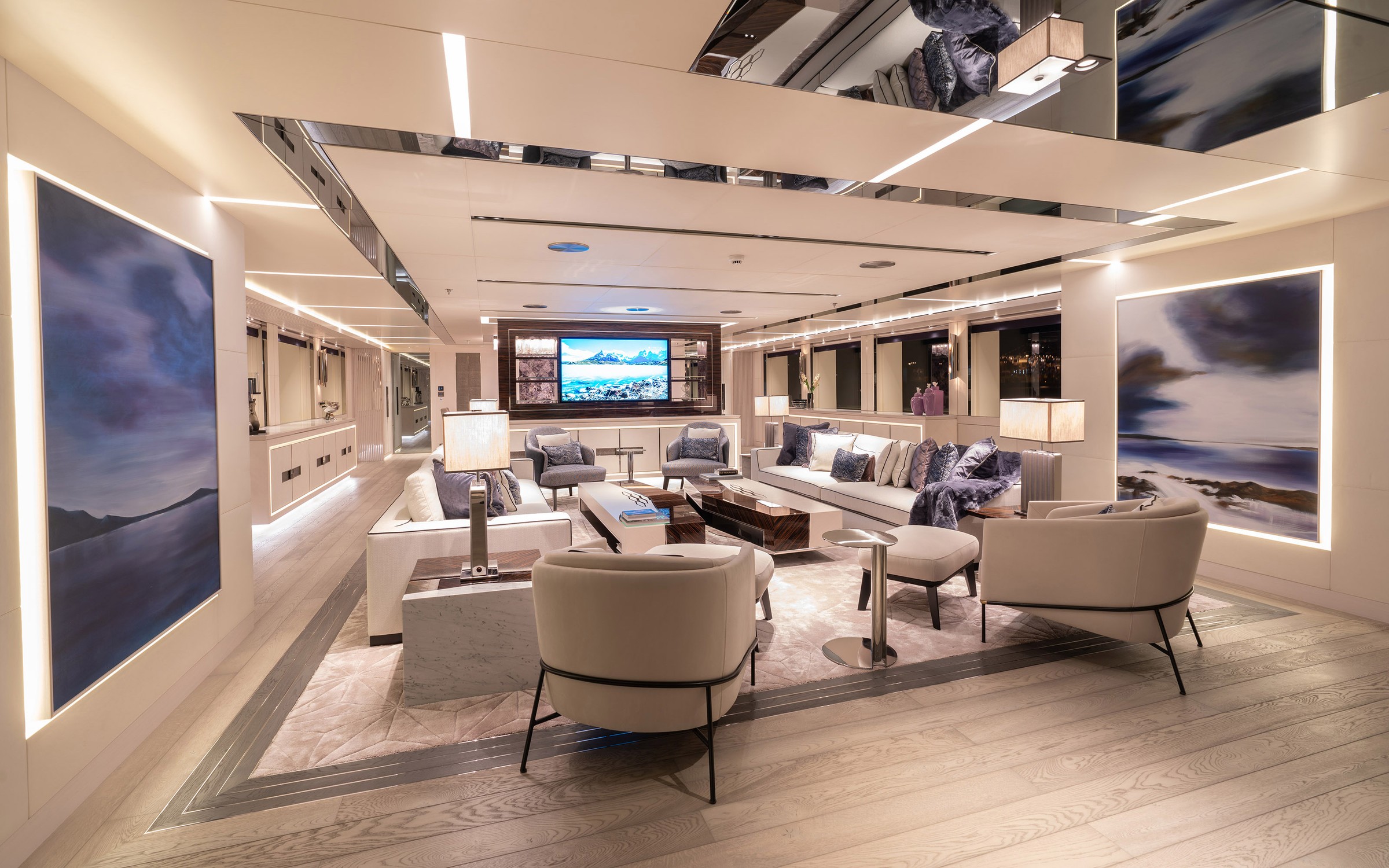 Tatiana, 80m new build superyacht, built by Bilgin Yachts, designed by H2 Yacht Design — photograph 1
