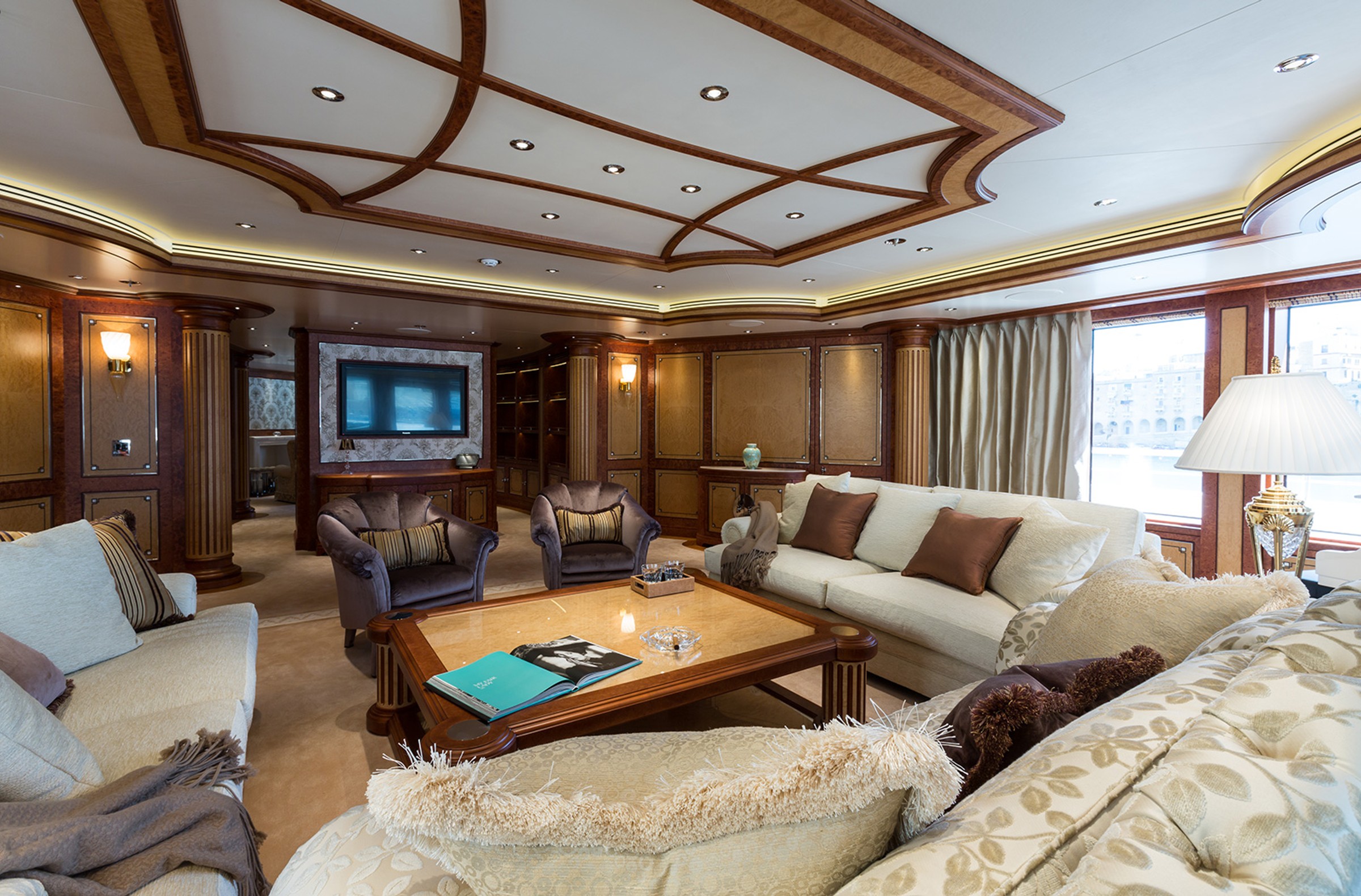 Graceful, 83m new build superyacht, built by Blohm+Voss, designed by H2 Yacht Design — photograph 16