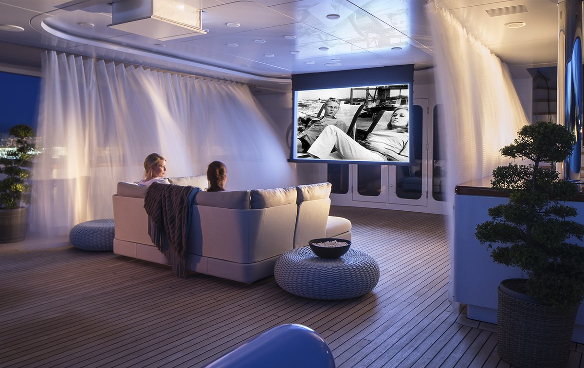 Turquoise, 55m superyacht refit, built by Amico, designed by H2 Yacht Design — photograph 5