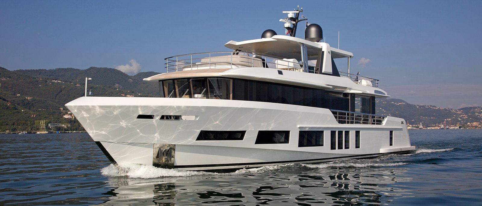 Andreika, 32.3m new build superyacht, built by Alpha Custom Yacht, designed by H2 Yacht Design