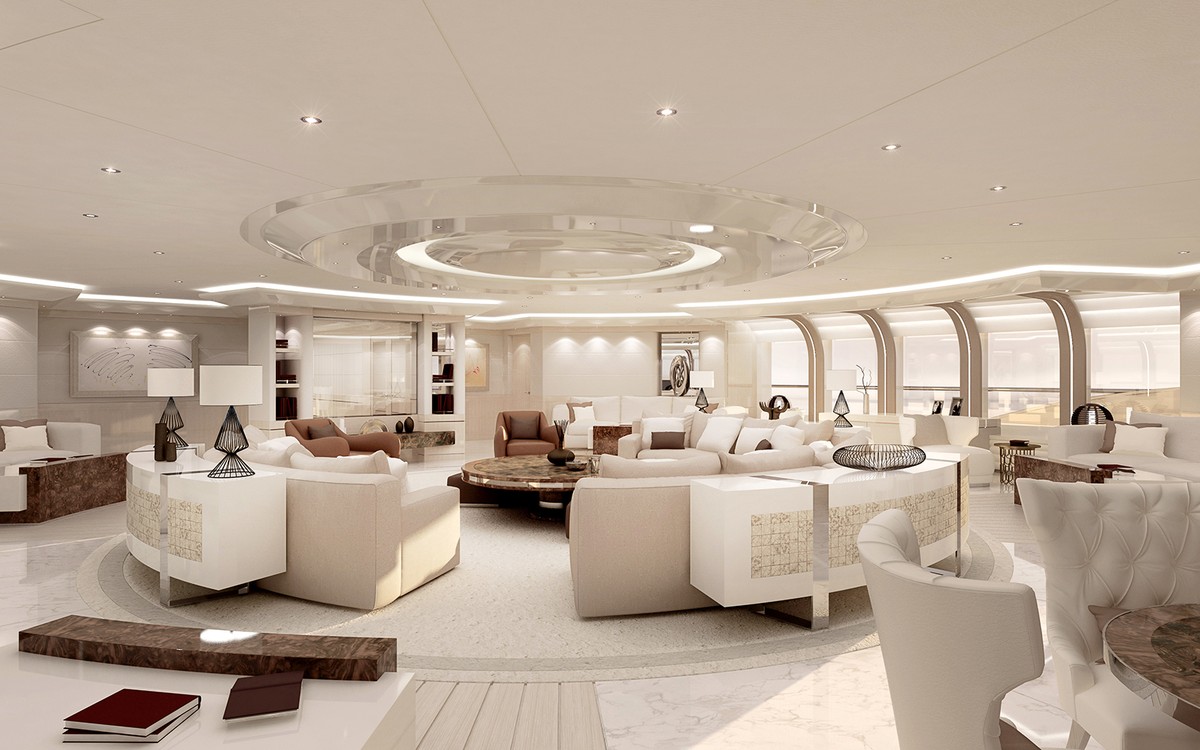 Raptor, 105m superyacht concept, designed by H2 Yacht Design — photograph 6