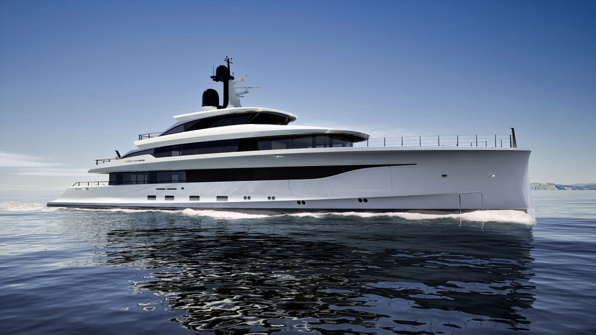 Voyage, 56.5m superyacht concept, designed by H2 Yacht Design — photograph 4