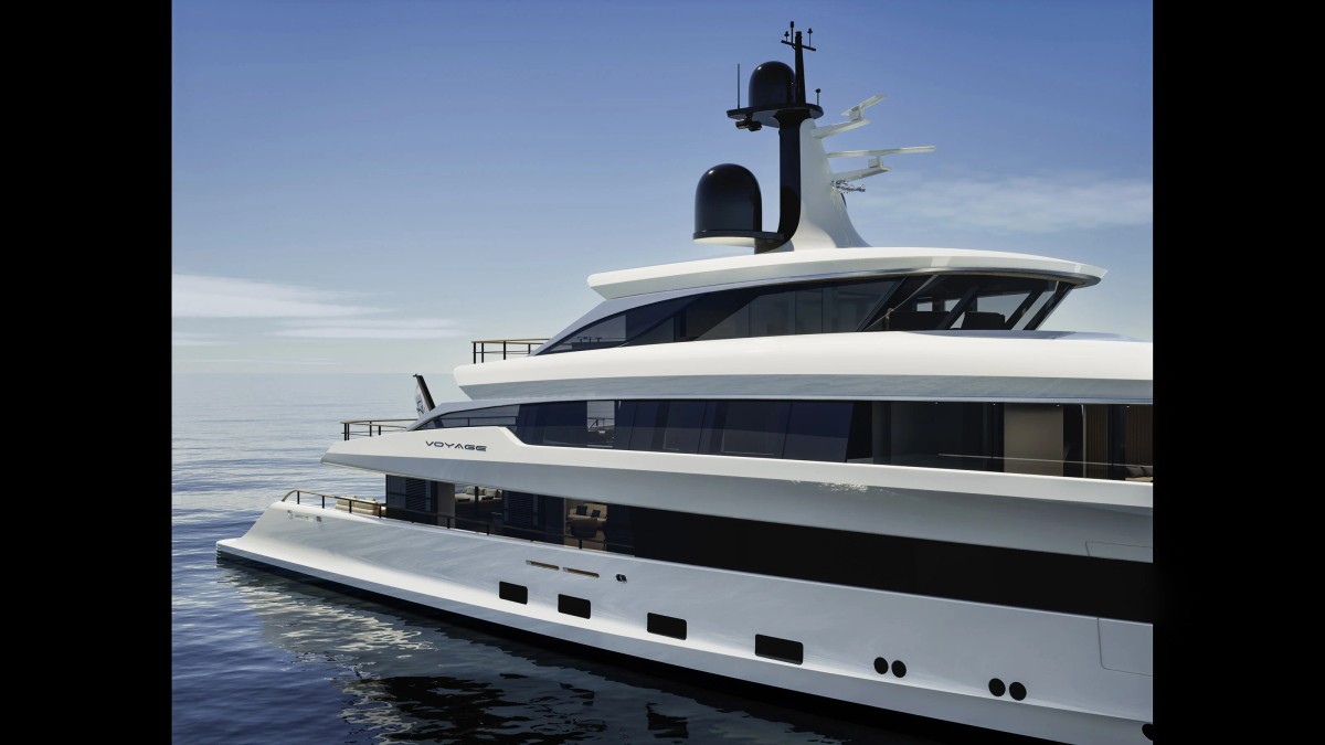 Voyage, 56.5m superyacht concept, designed by H2 Yacht Design — photograph 9
