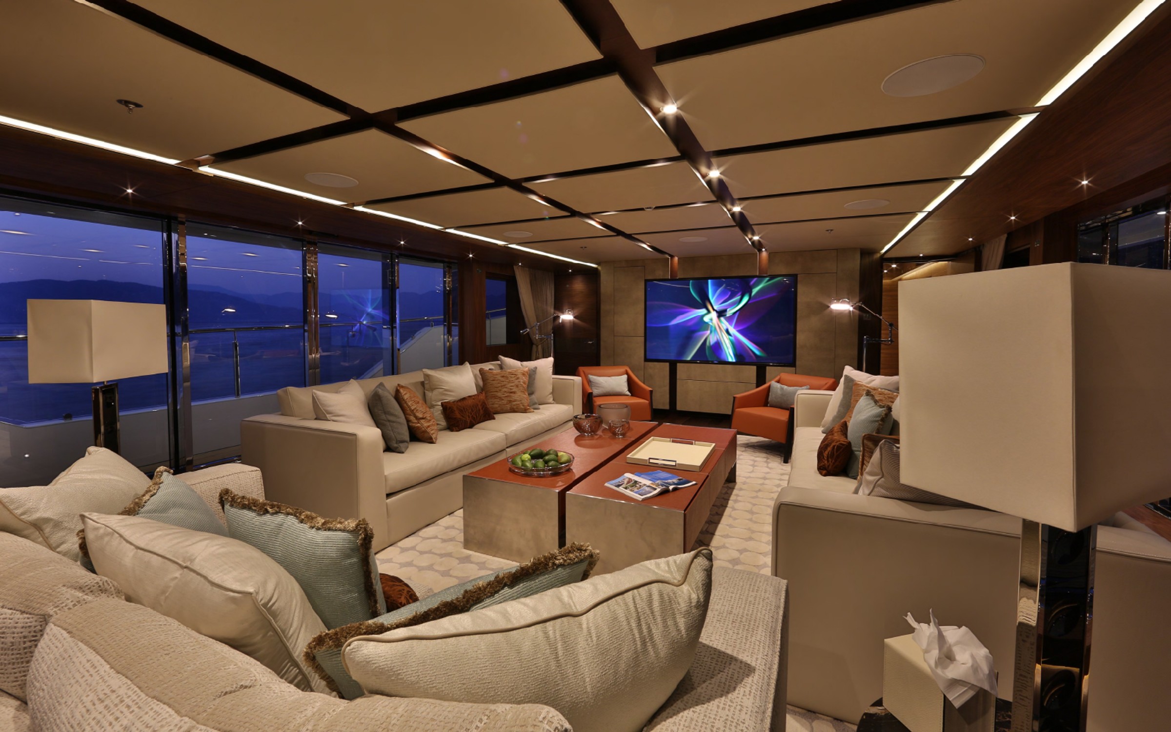 Giaola Lu, 47m new build superyacht, built by Bilgin Yachts, designed by H2 Yacht Design — photograph 10