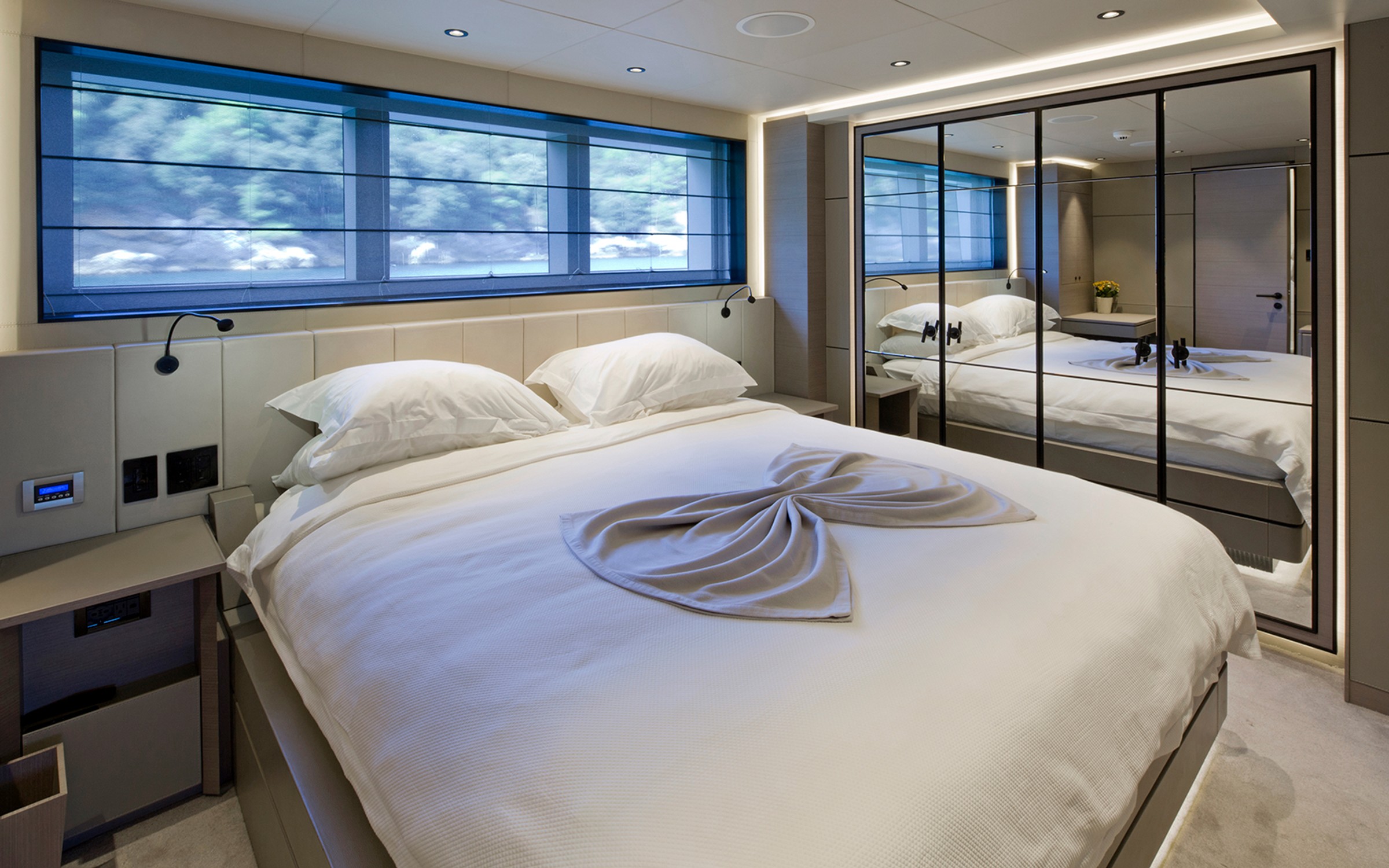 Andreika, 32.3m new build superyacht, built by Alpha Custom Yacht, designed by H2 Yacht Design — photograph 13