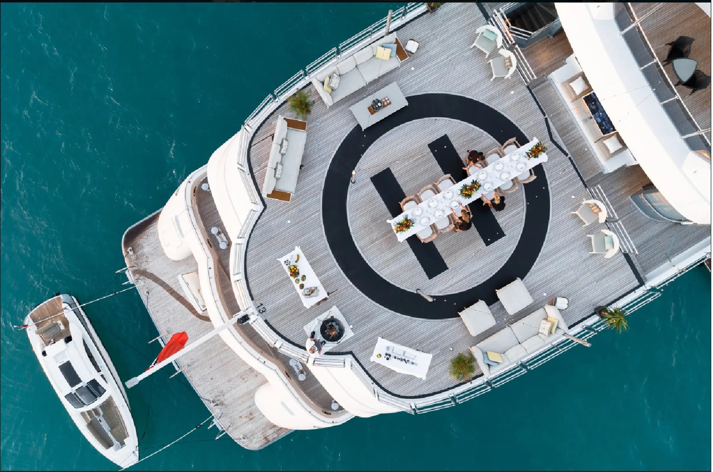 Naia, 73.6m new build superyacht, built by Freire Shipyard, designed by H2 Yacht Design