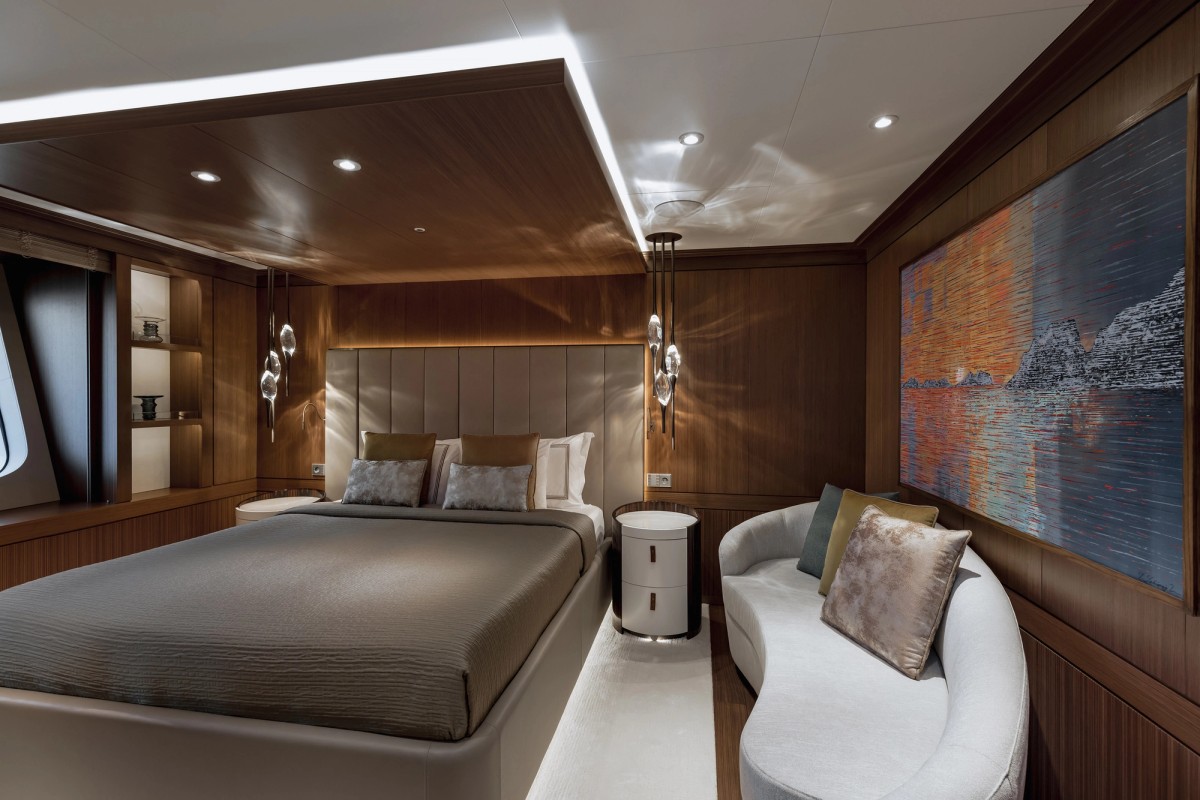 Victorious, 85m new build superyacht, built by AKYACHT, designed by H2 Yacht Design — photograph 32