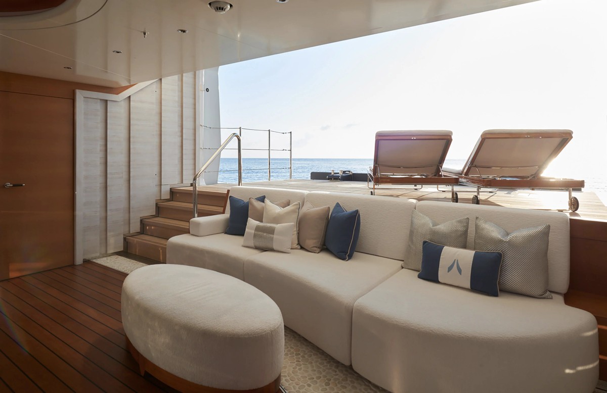 Arrow, 75m new build superyacht, built by Feadship, designed by H2 Yacht Design — photograph 15