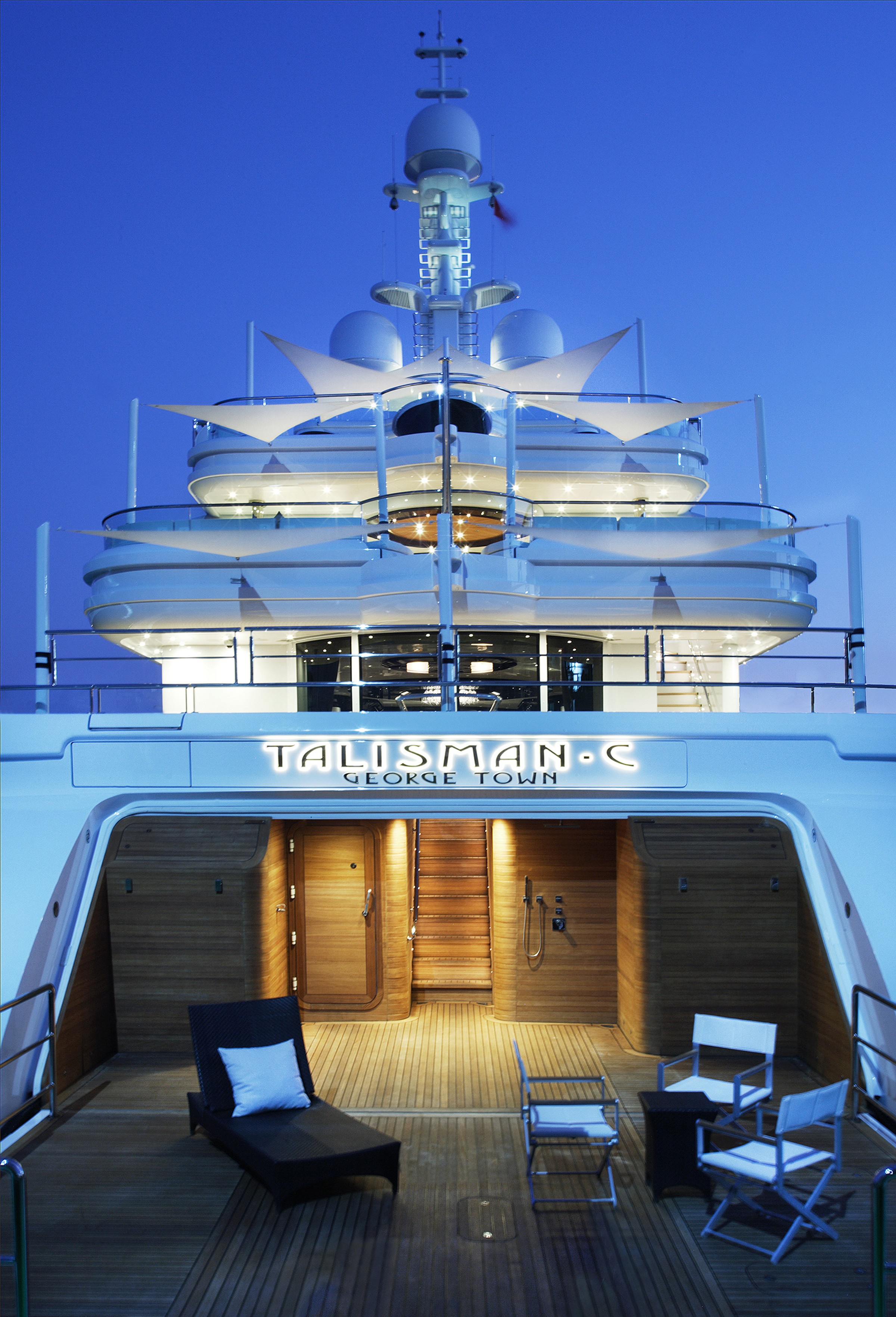 Talisman C, 70m new build superyacht, built by Proteksan, designed by H2 Yacht Design — photograph 4