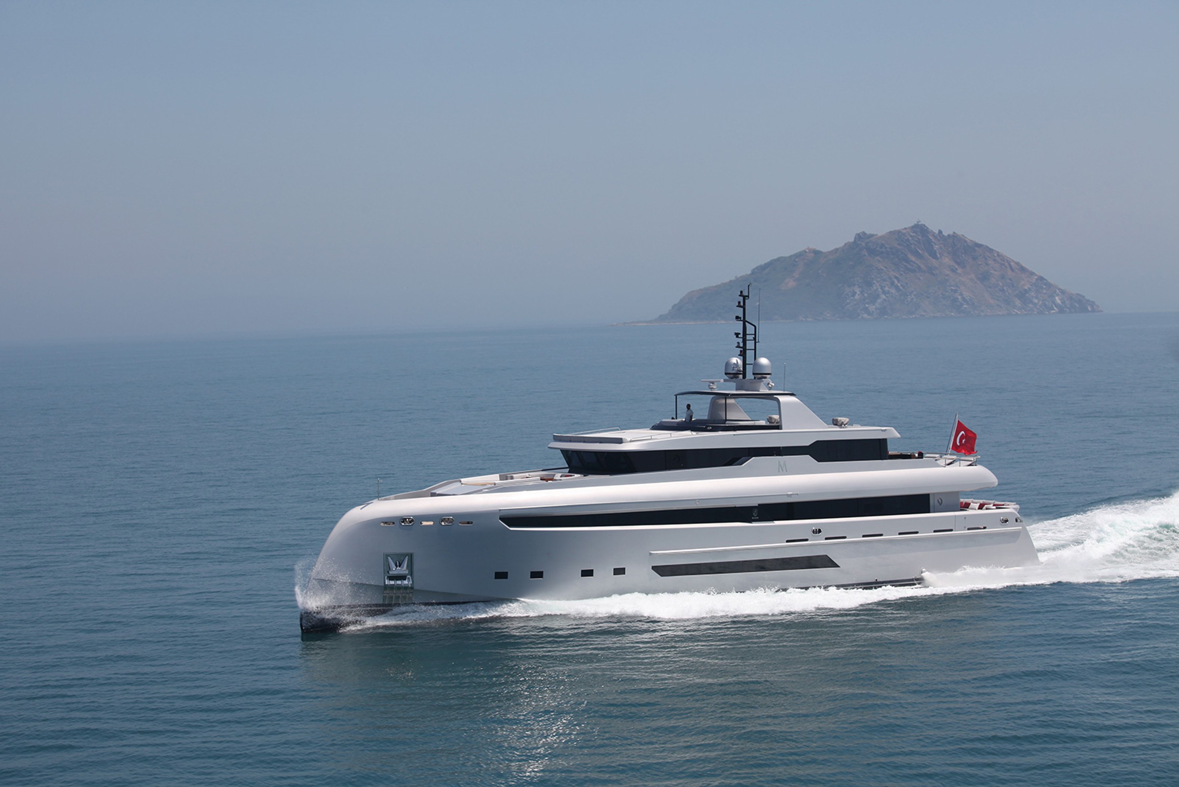 Project M, 48m new build superyacht, built by Bilgin Yachts, designed by H2 Yacht Design