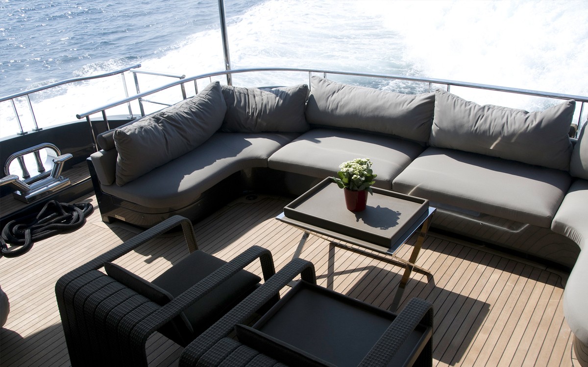 Tee Dje, 38m new build superyacht, built by Bilgin Yachts, designed by H2 Yacht Design — photograph 5