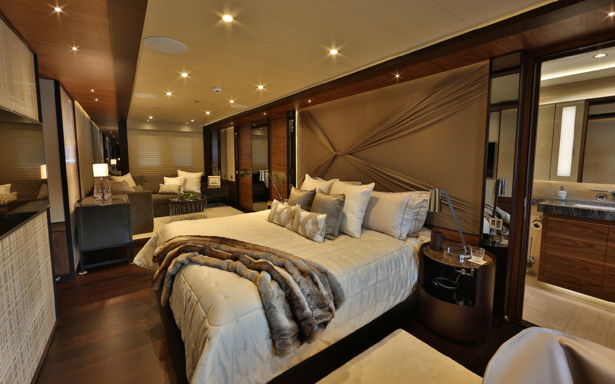 Giaola Lu, 47m new build superyacht, built by Bilgin Yachts, designed by H2 Yacht Design — photograph 22