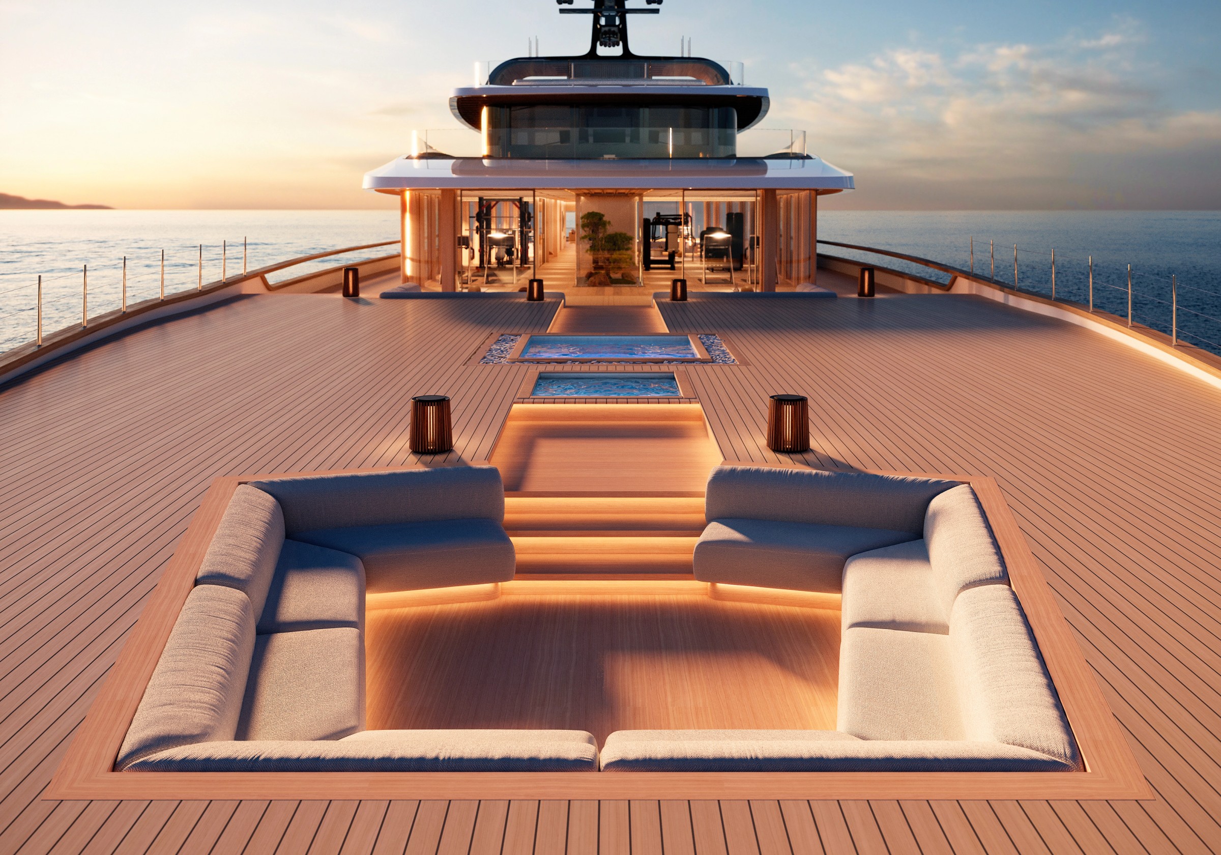 Starshot, 80m superyacht concept, designed by H2 Yacht Design