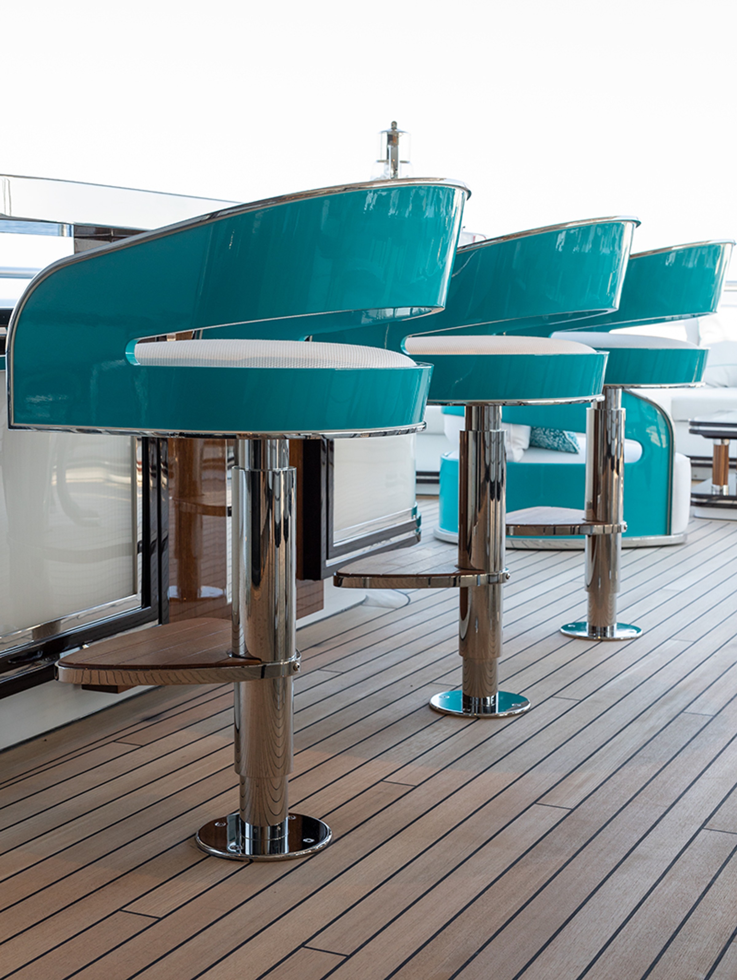 Go, 77m new build superyacht, built by Turquoise Yachts, designed by H2 Yacht Design — photograph 10