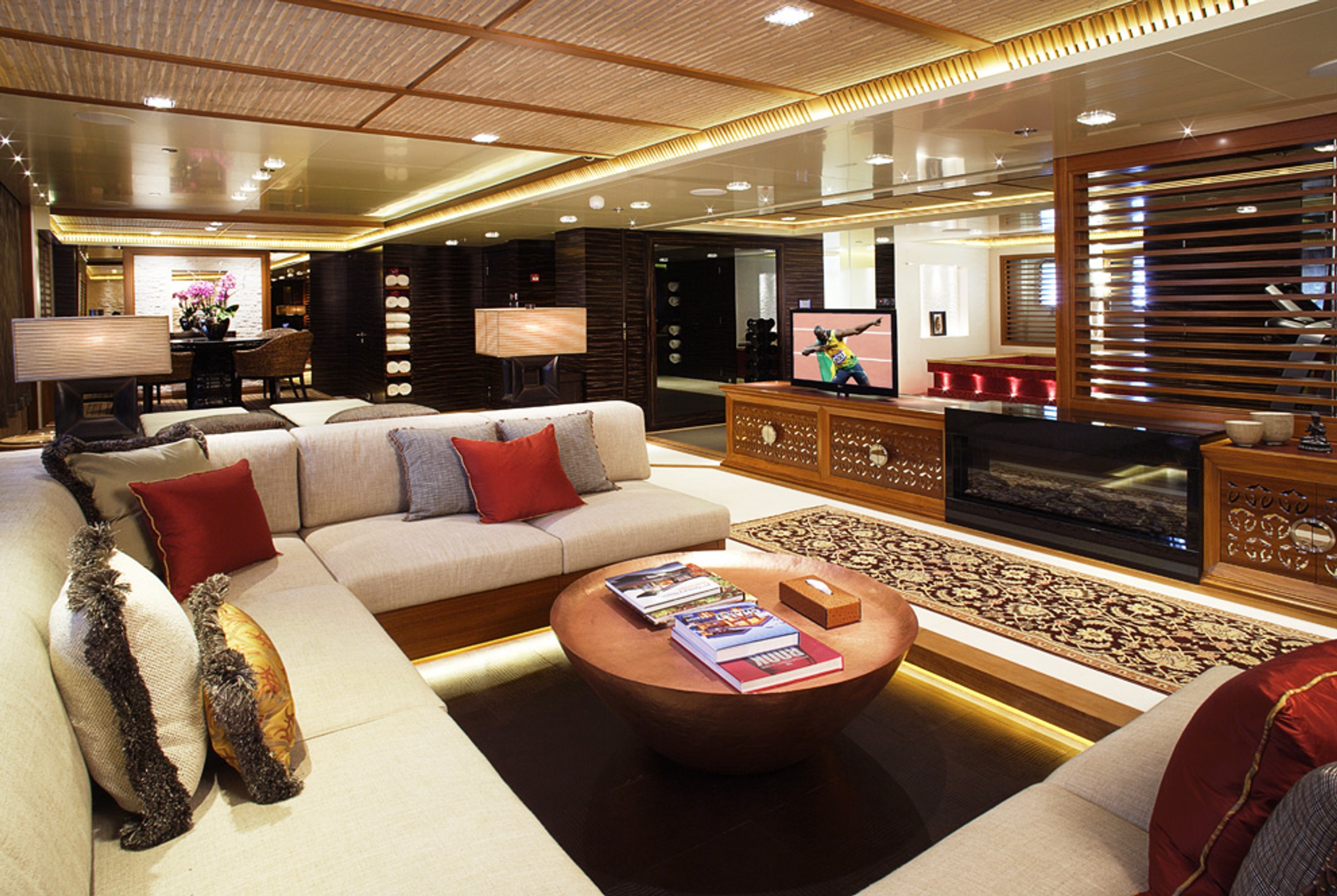 Vicky, 72.4m new build superyacht, built by Proteksan, designed by H2 Yacht Design — photograph 10